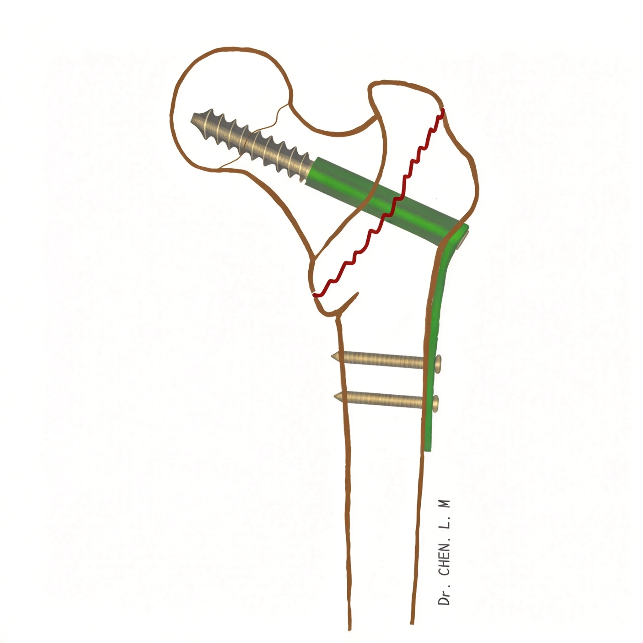 DHS internal fixation DHS internal fixation
