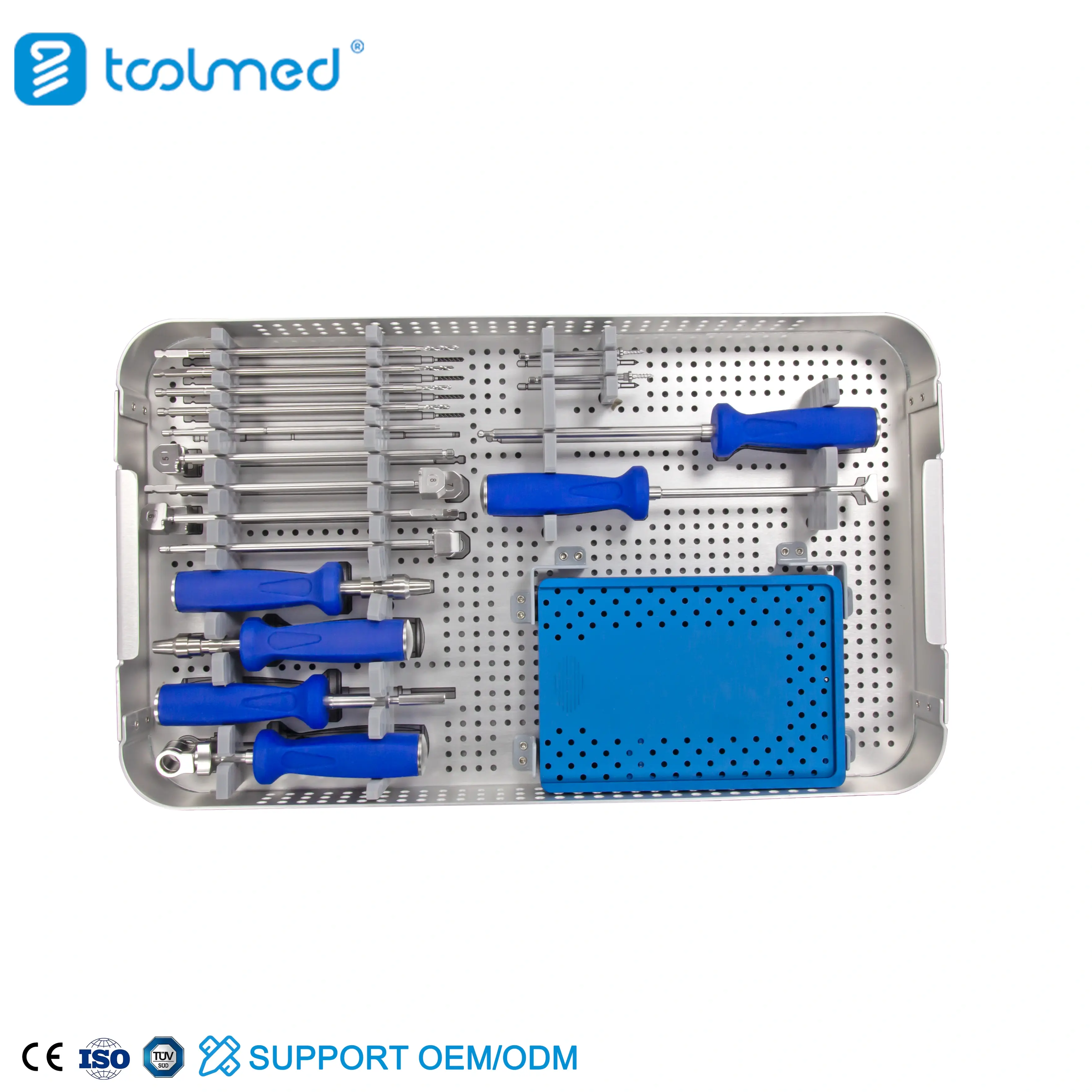 Cervical PEEK Cage With 2 Locking Screw Instrument Set (5) Cervical PEEK Cage With 2 Locking Screw Instrument Set (5)
