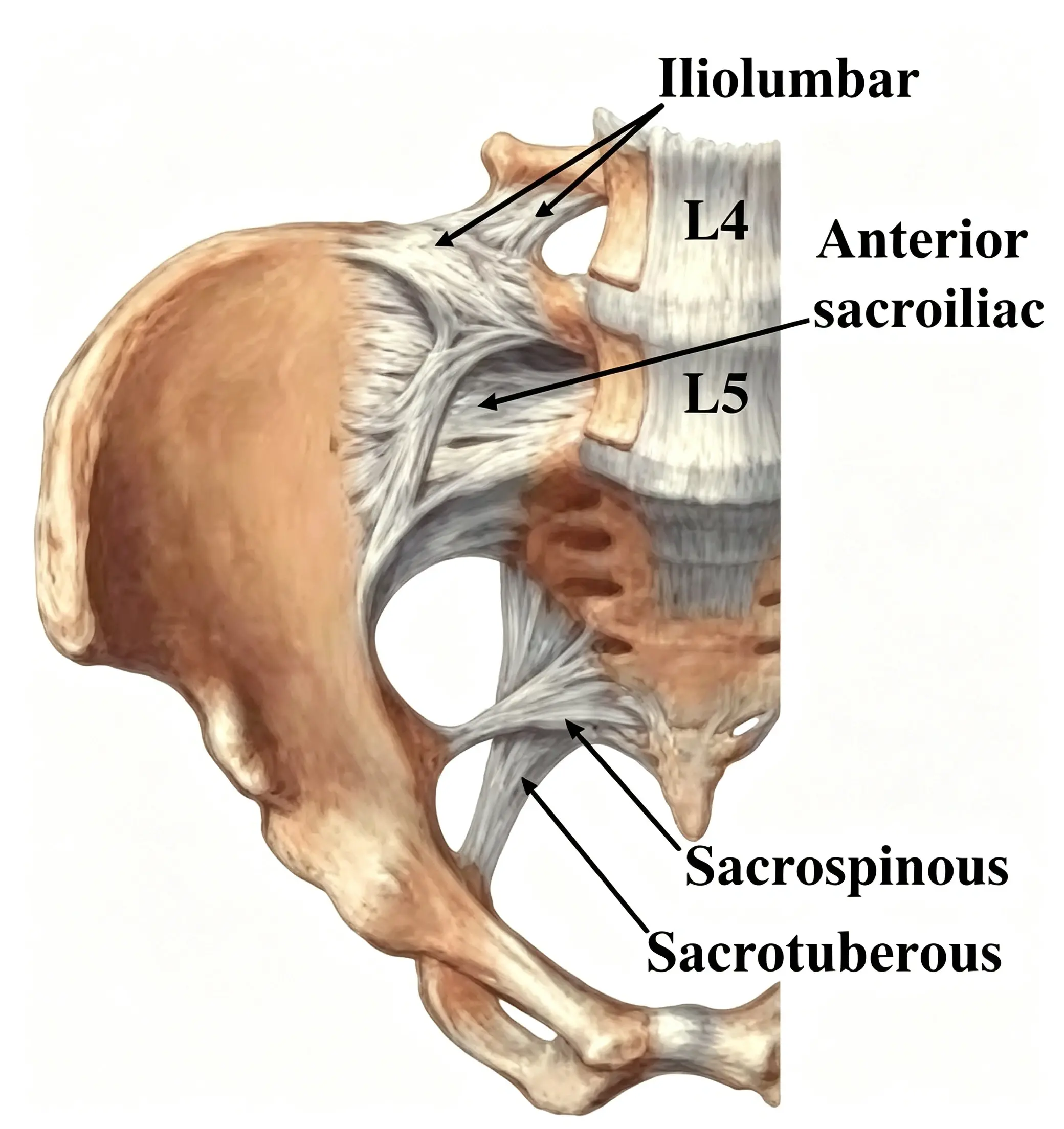 iliolumbar ligment iliolumbar ligment
