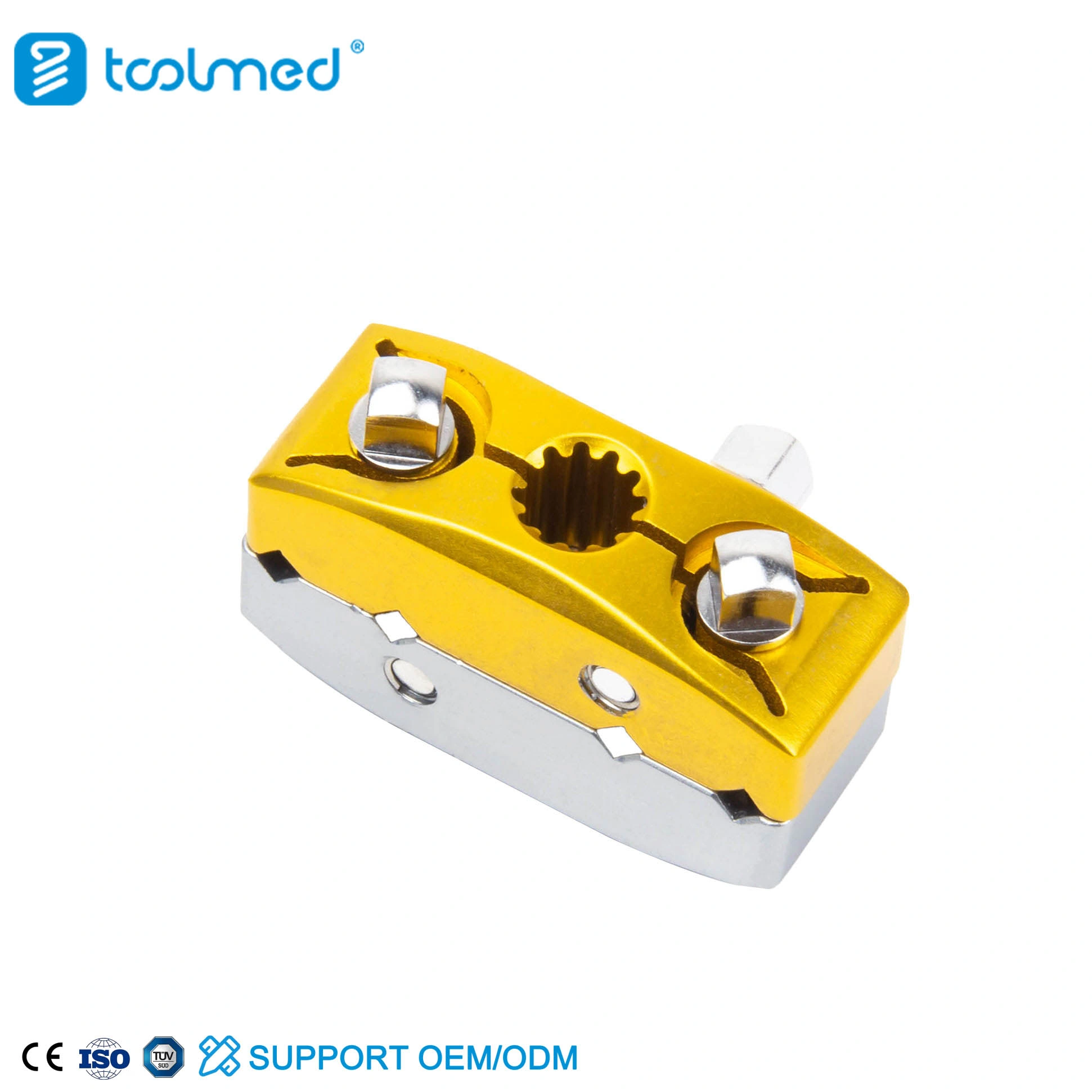 4-Hole Pin Clamp (34mm Pin) 2 مشبك دبوس ذو 4 فتحات (دبوس 34 مم) 2