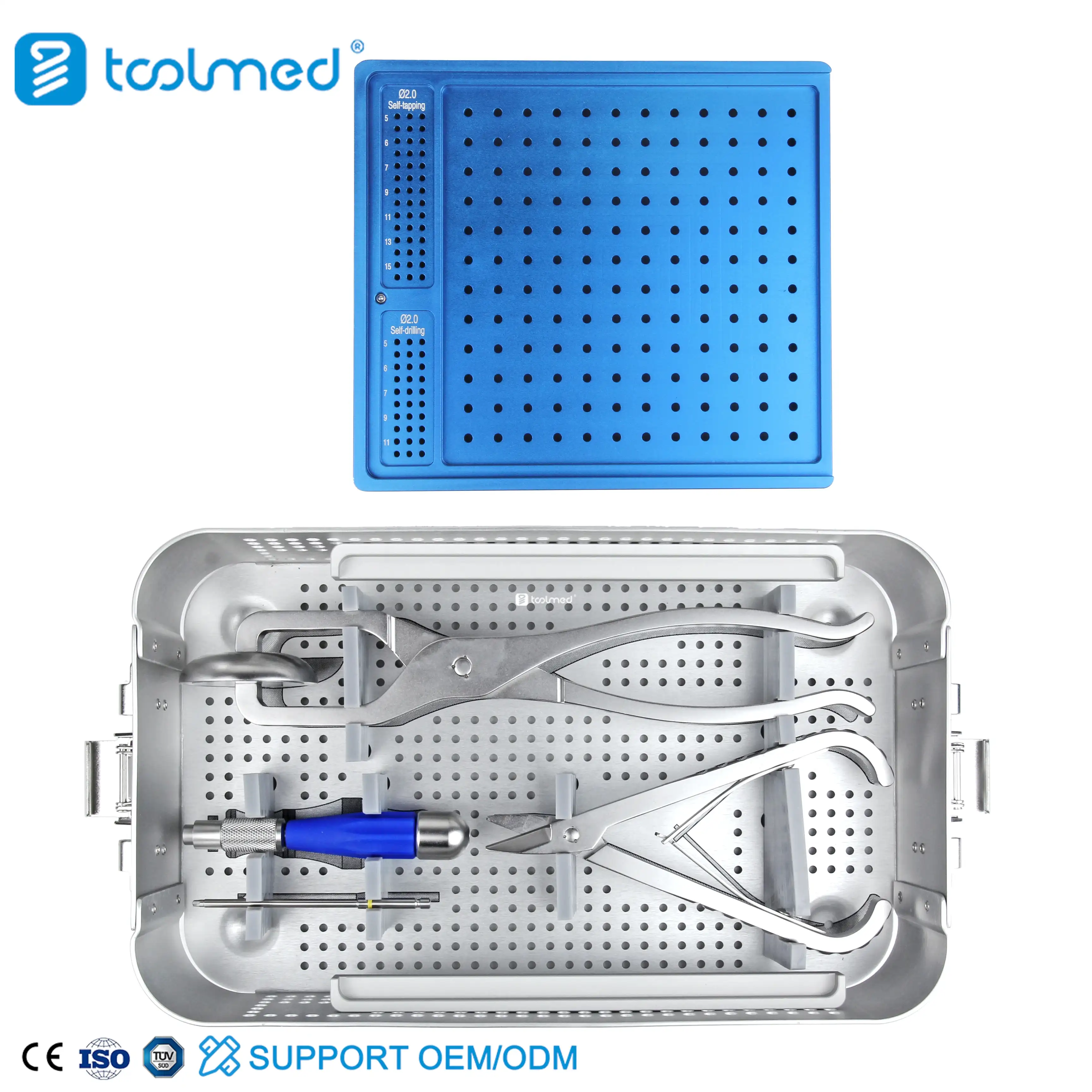 Titanium Mesh Instrument Set (7) ชุดเครื่องมือตาข่ายไทเทเนียม (7)