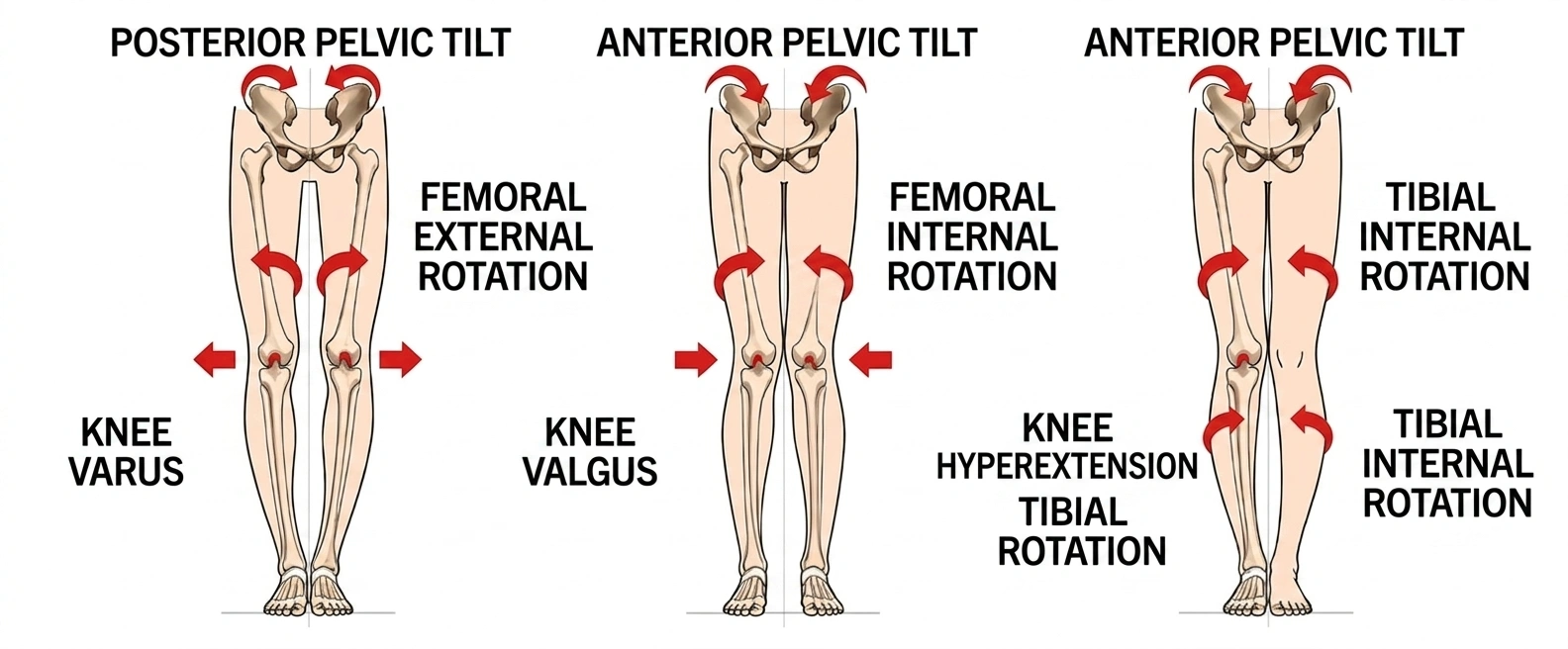 Anterior pelvic tilt (1) Anterior pelvic tilt (1)