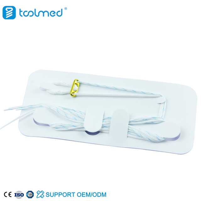 Fixed Loop Suture Button Double