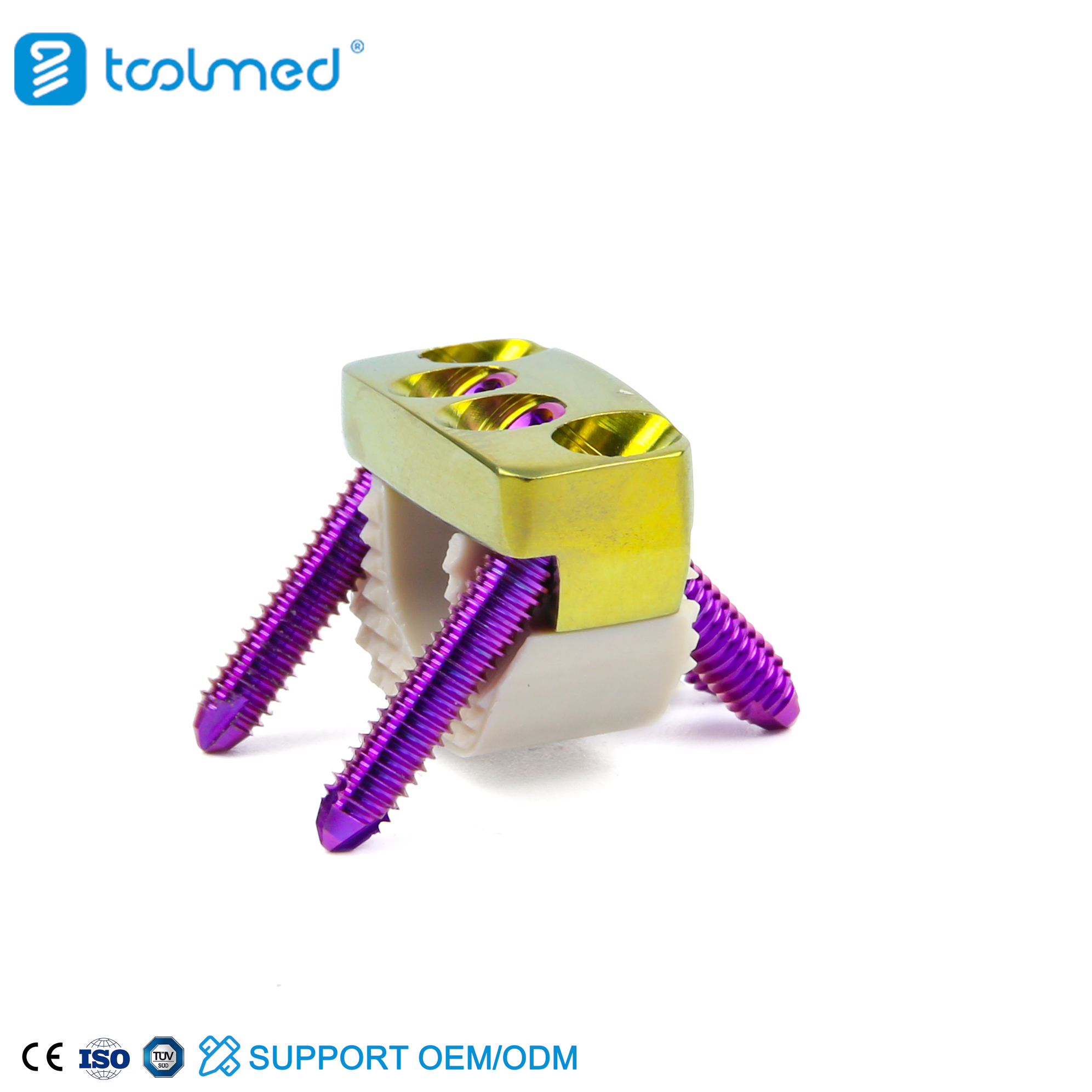 Cervical PEEK Cage (4 Locking Screws)