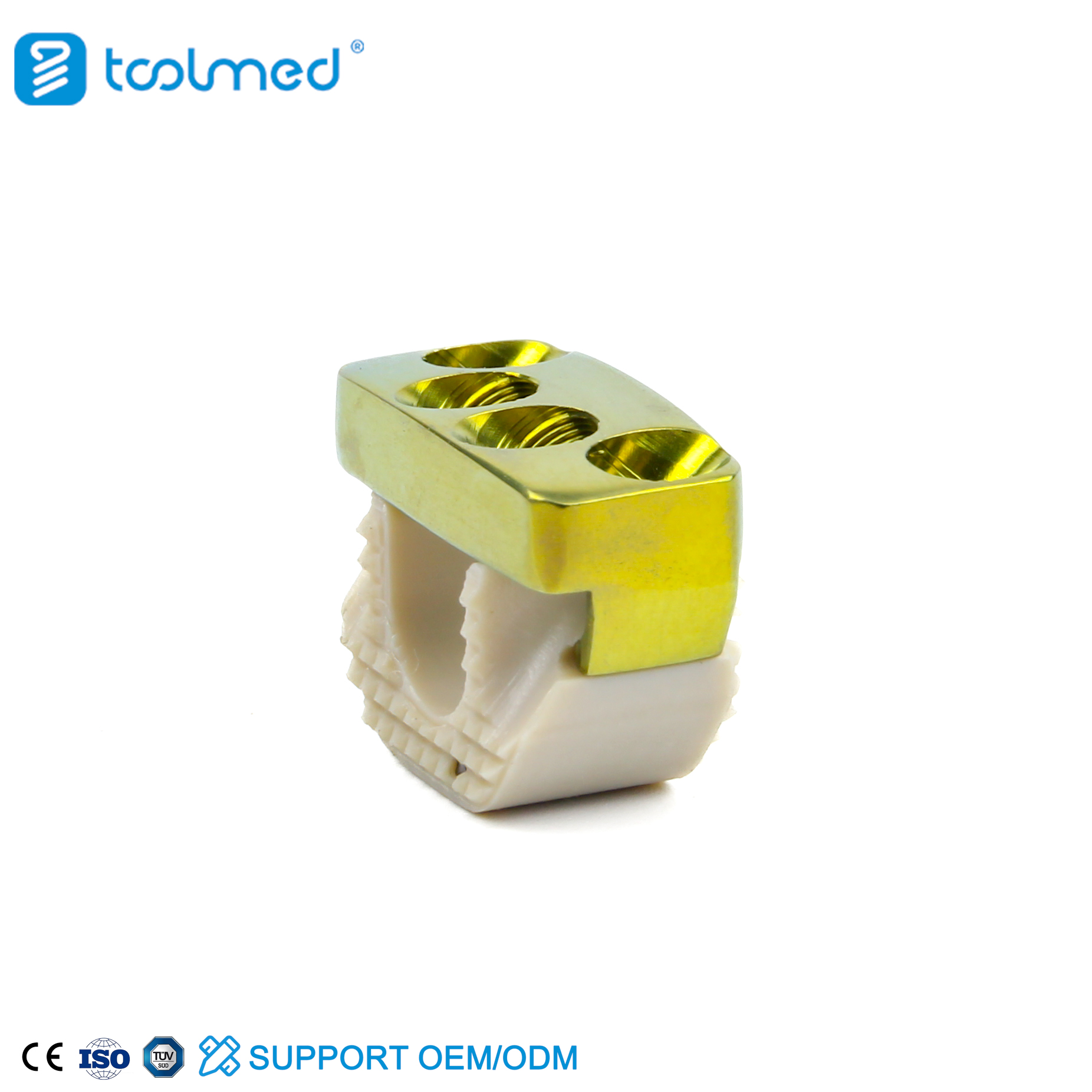 Cervical PEEK Cage (4 Locking Screws)