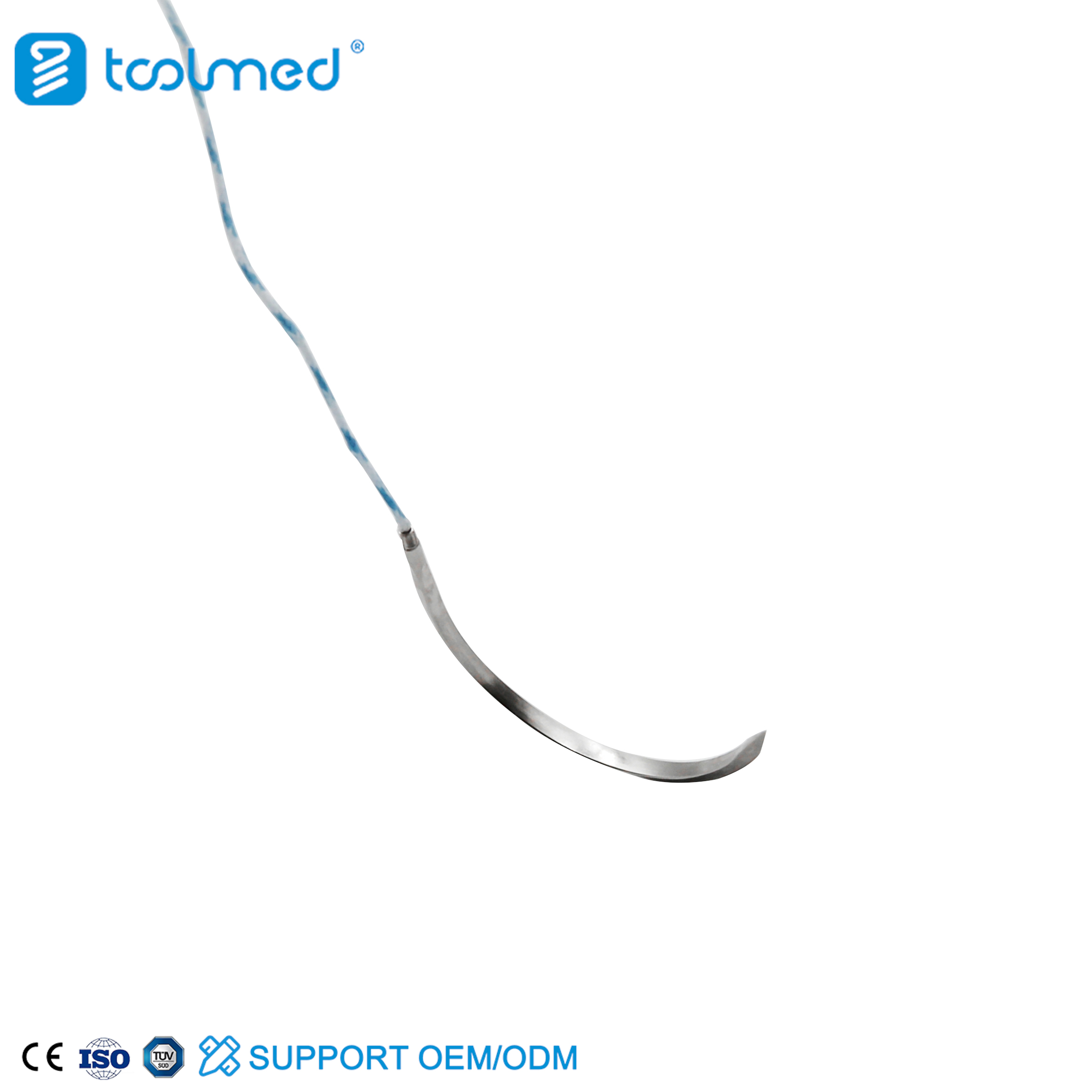 Non-Absorbable Surgical Suture with Needle