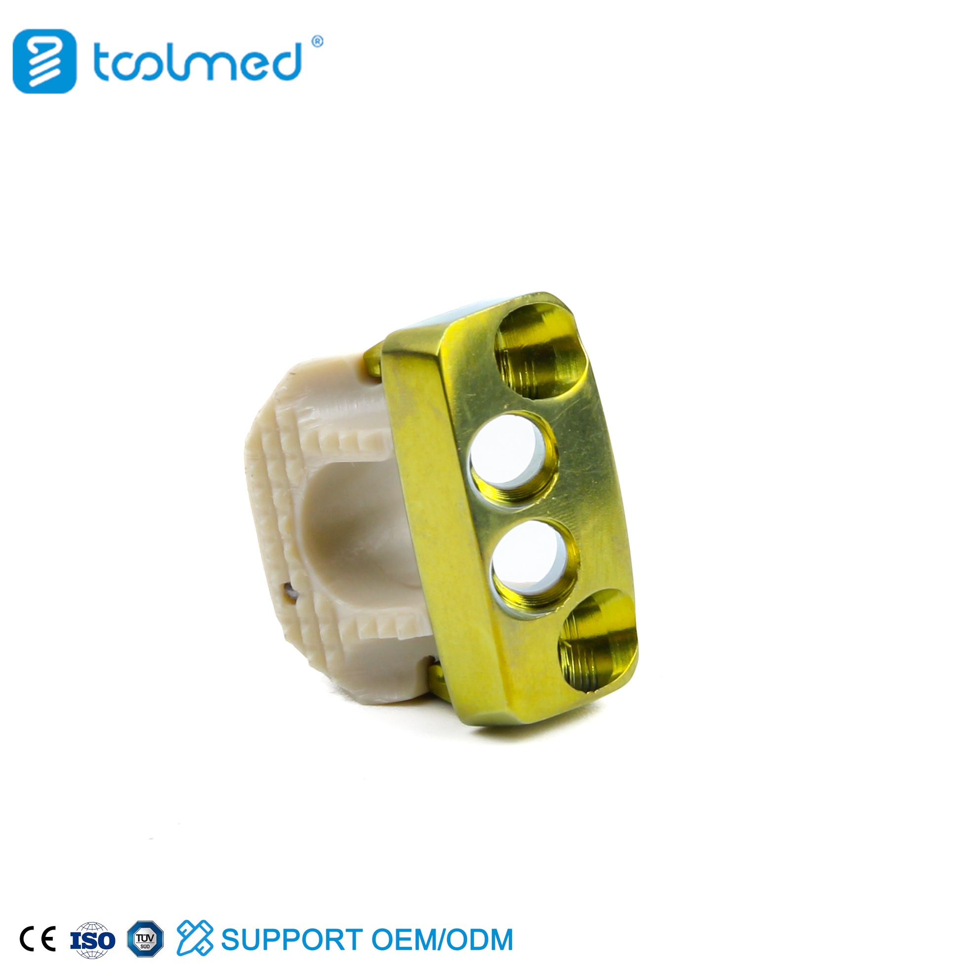 Cervical PEEK Cage (4 Locking Screws)