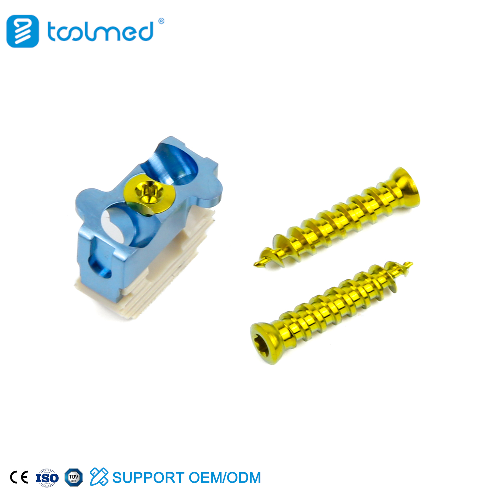 Gage cervical (2 parafusos de travamento)