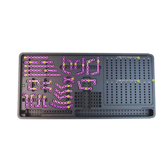 1.5/2.0 Maxillofacial Plate Instrument Set
