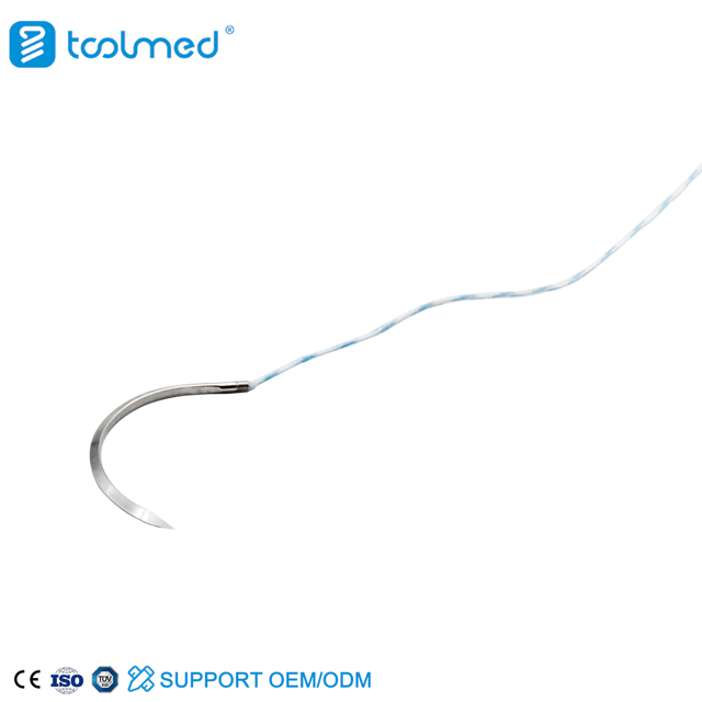 Non-Absorbable Surgical Suture with Needle