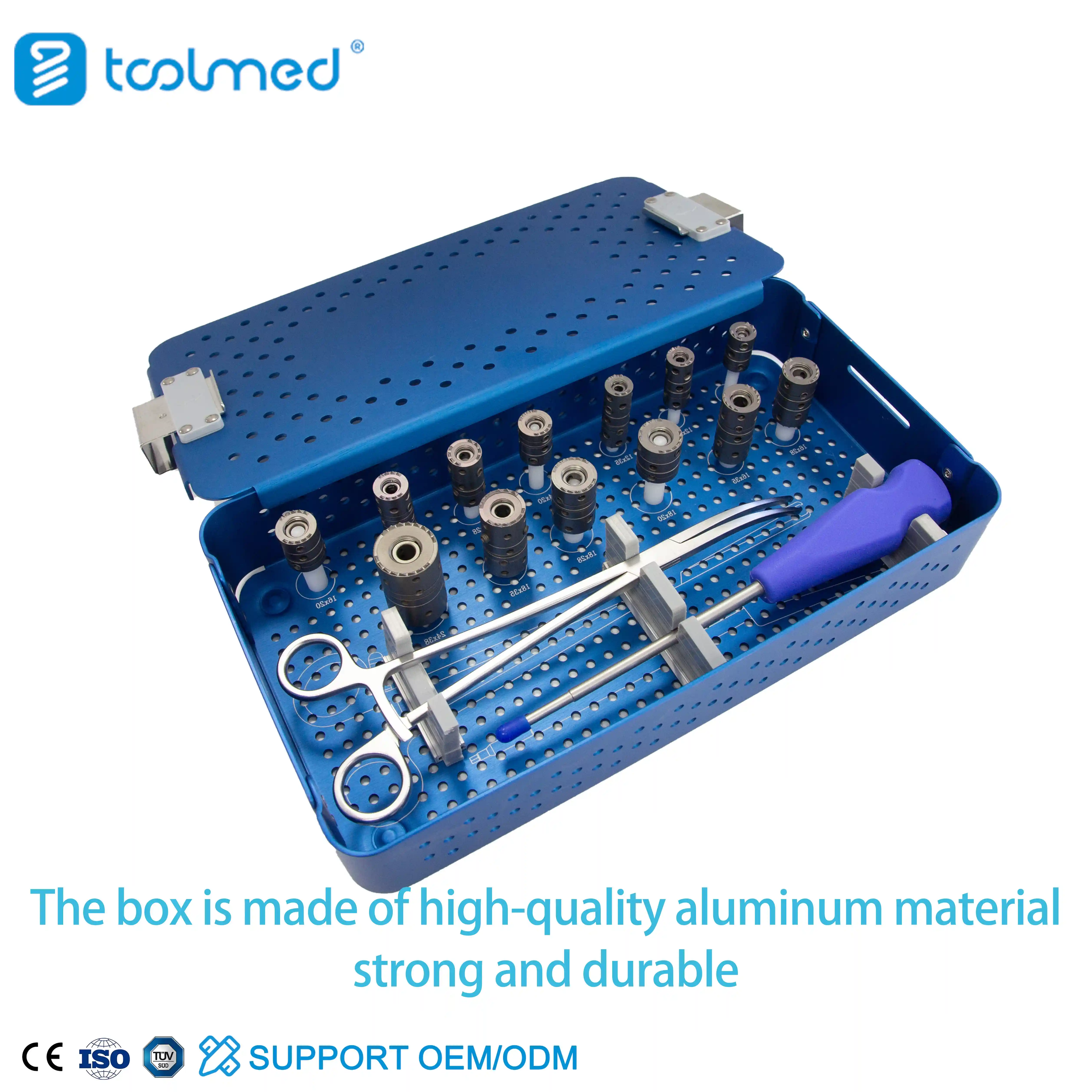 Expandable Titanium Cage Instrument Set