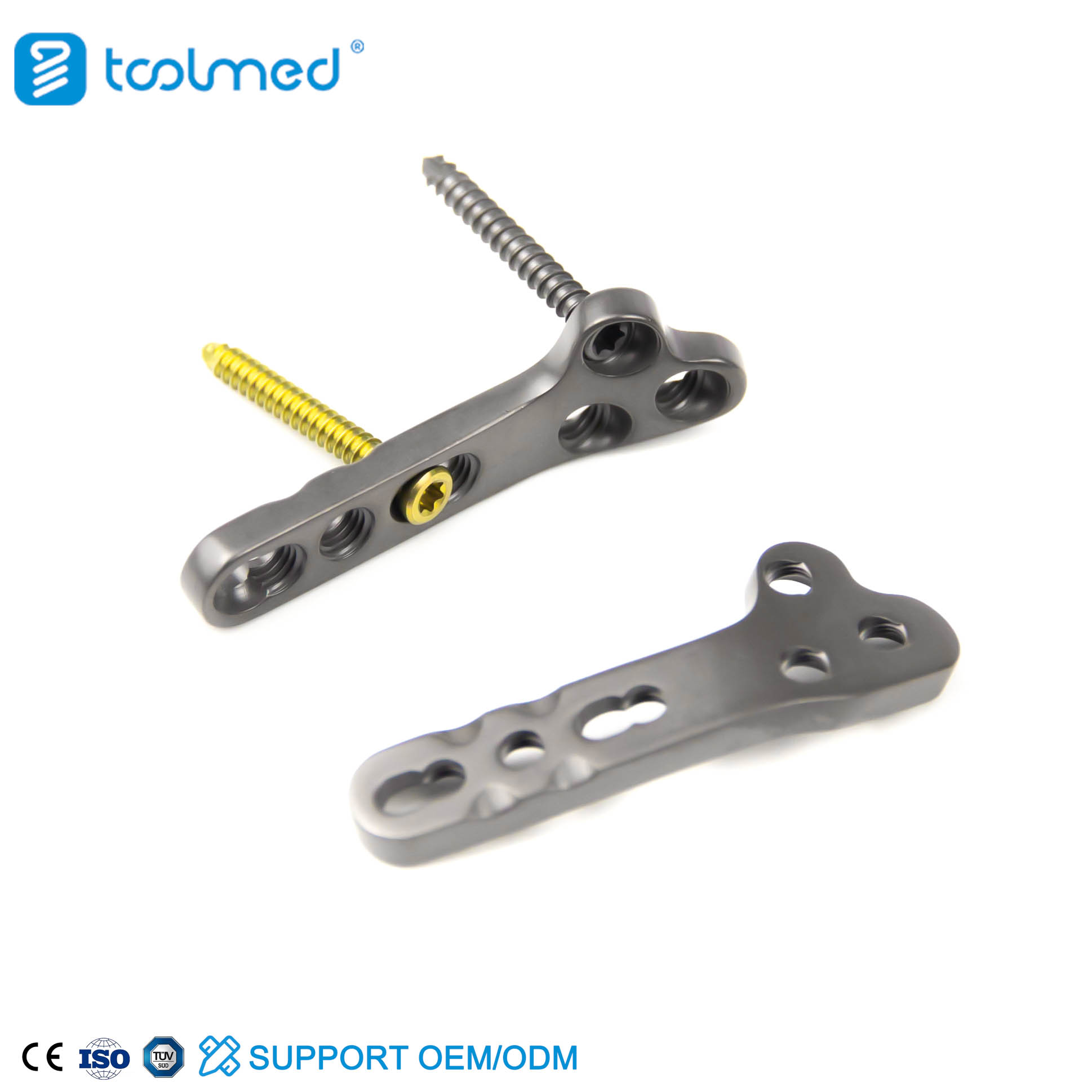 Veterinary TPLO Locking Plate System (Titanium) - A Type Head Lock