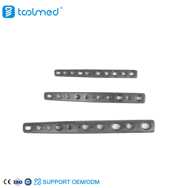 Arthrodesis Of Wrist Joint Locking Plate (Straight Type) Titanium