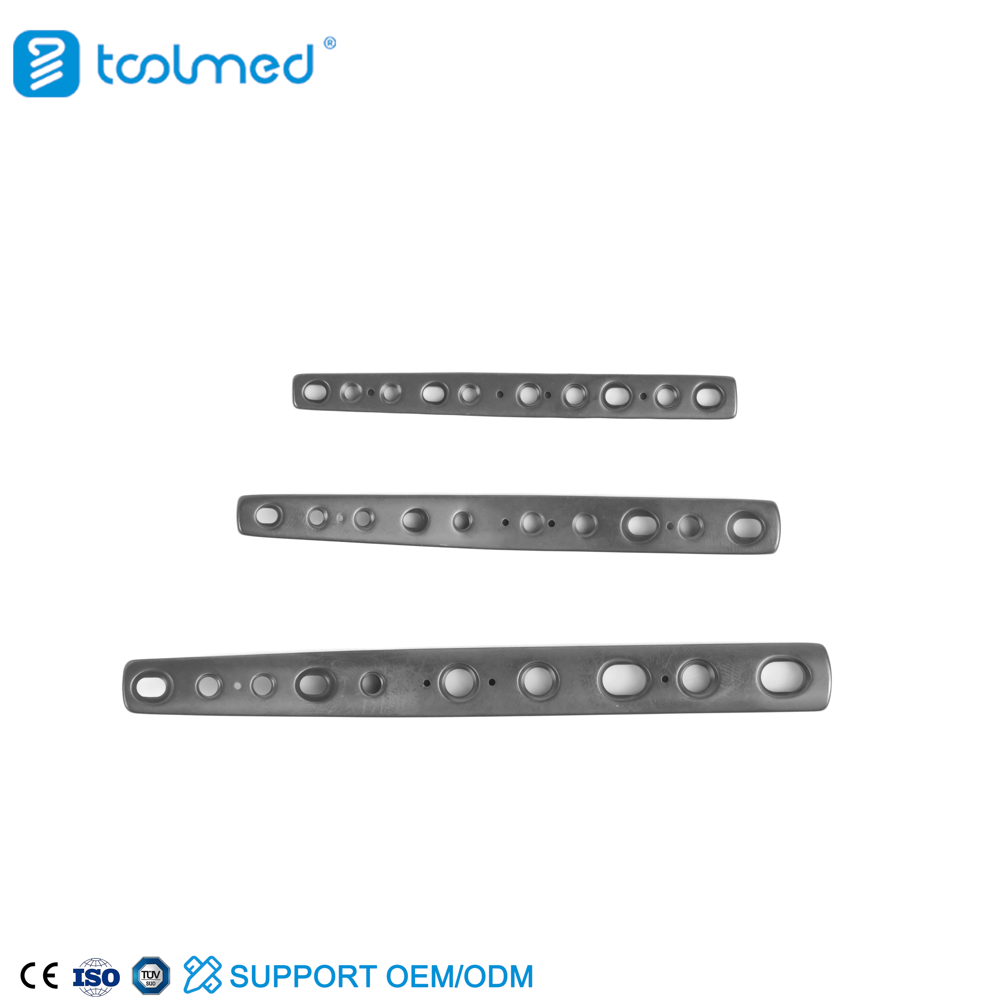 Arthrodesis Of Wrist Joint Locking Plate (Straight Type) Titanium