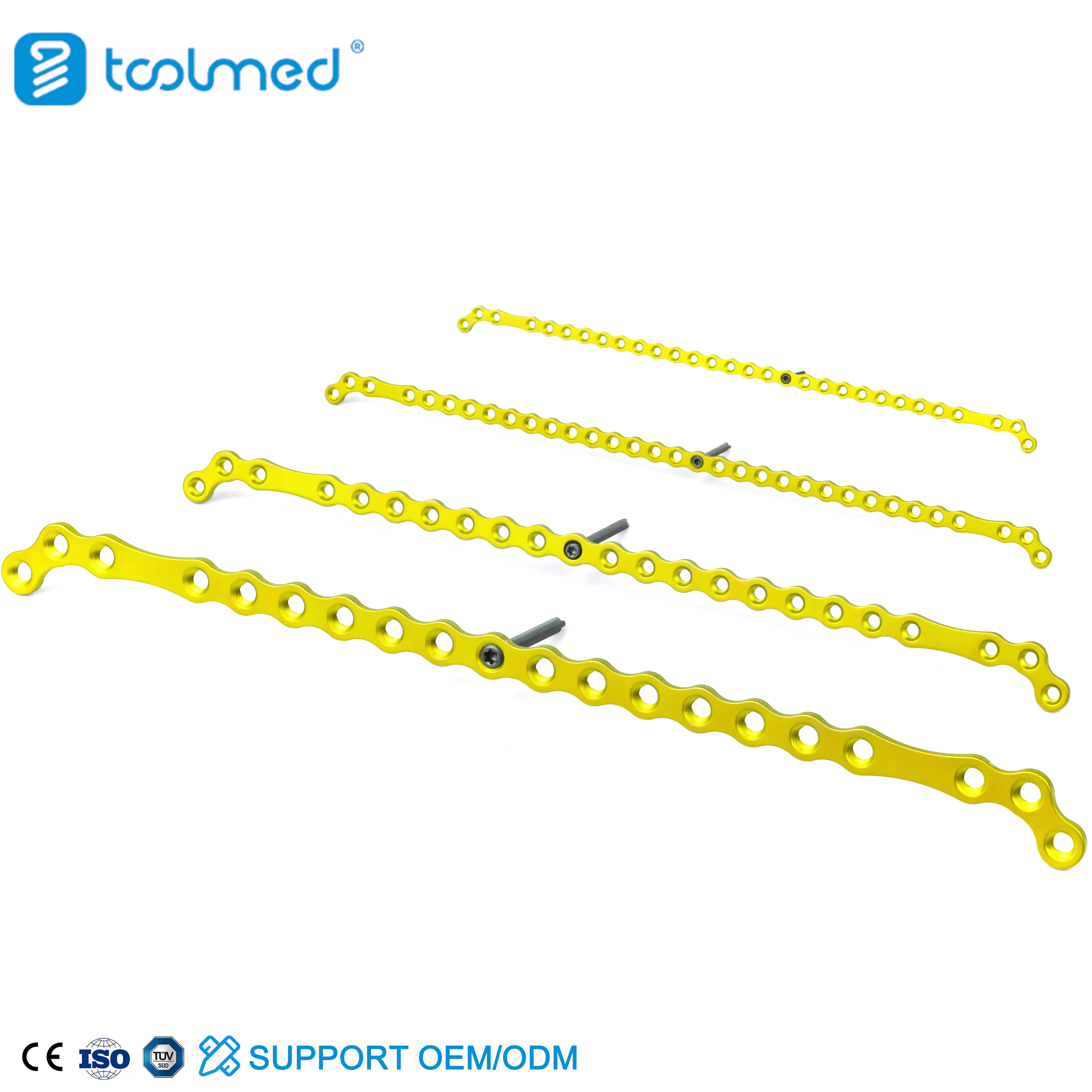 Double L Reconstruction Compression Plate Titanium