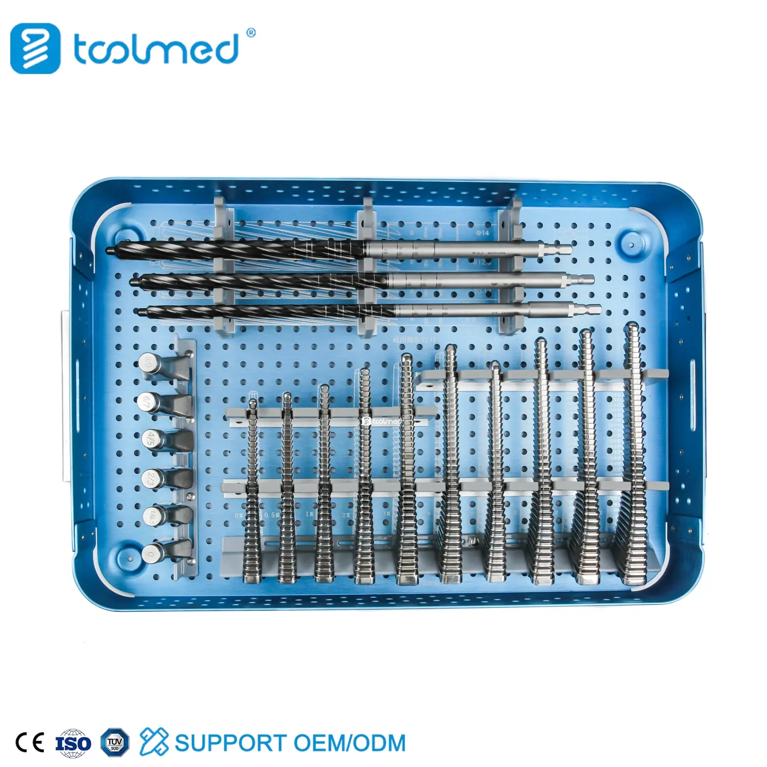 Cementless Femoral Stem Long Instrument Set