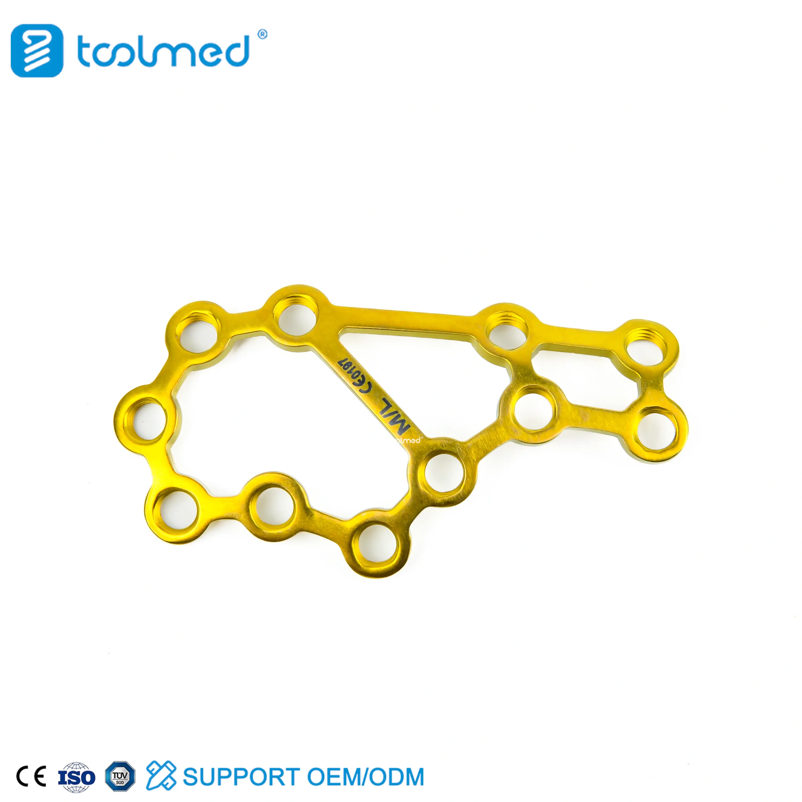 Calcaneous Locking Plate-I, Curved