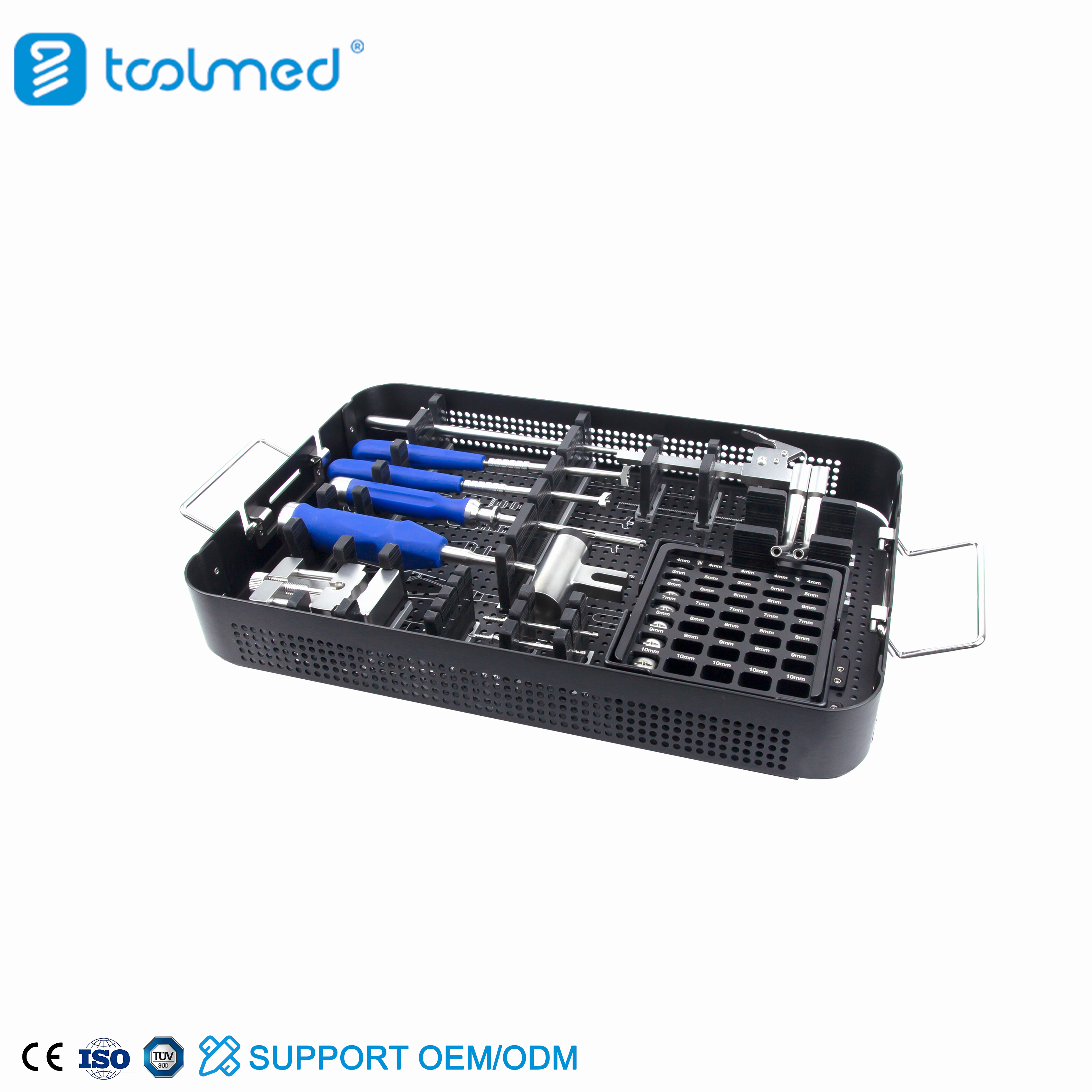 Peek Cervical Cage-I Instrument (High Configuration) Set