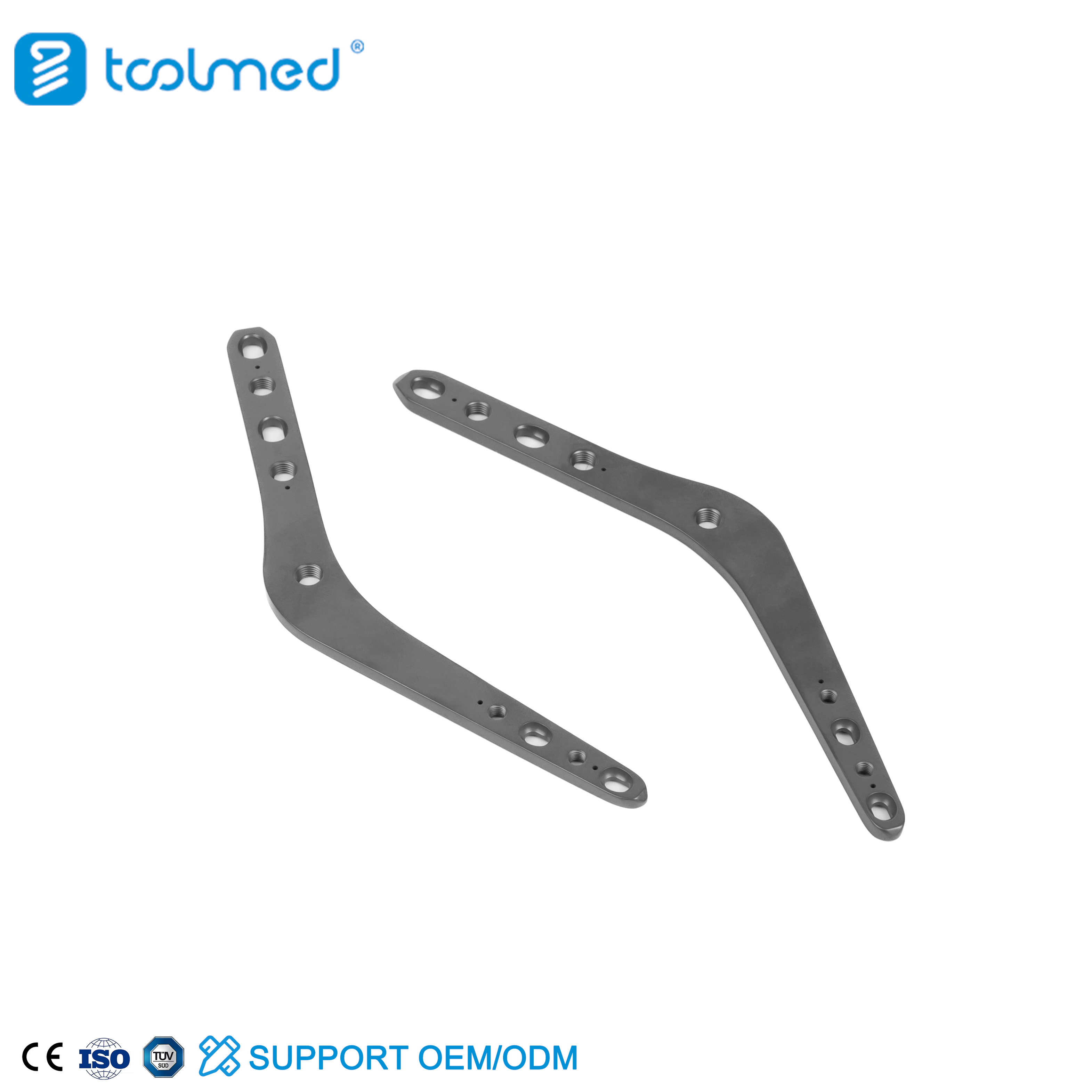 Artrodesi della placca di bloccaggio dell'articolazione tarsale (tipo L) Titanio