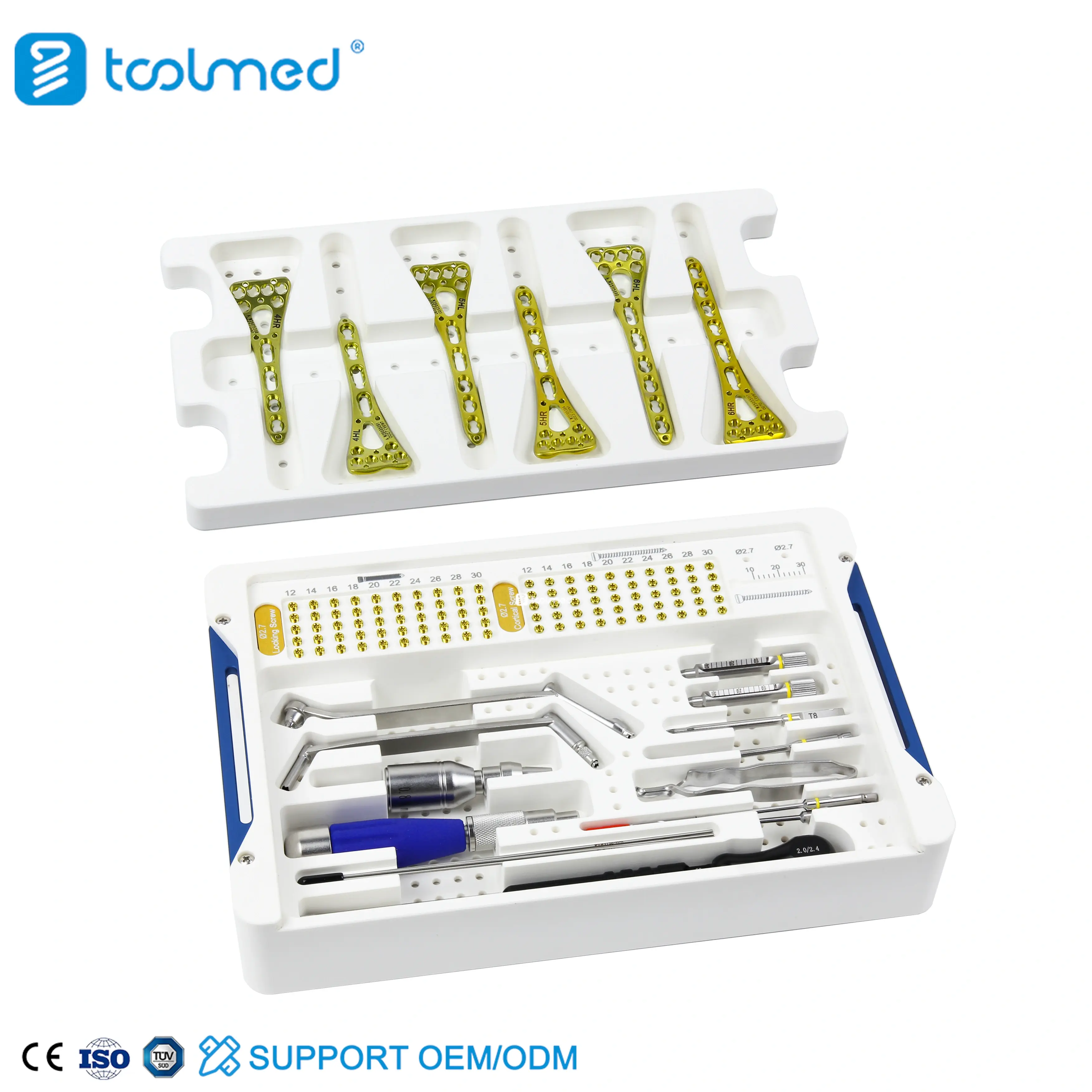 Multi-axial Locking Plates Instrument Set III (Not Including Plates or Screws)
