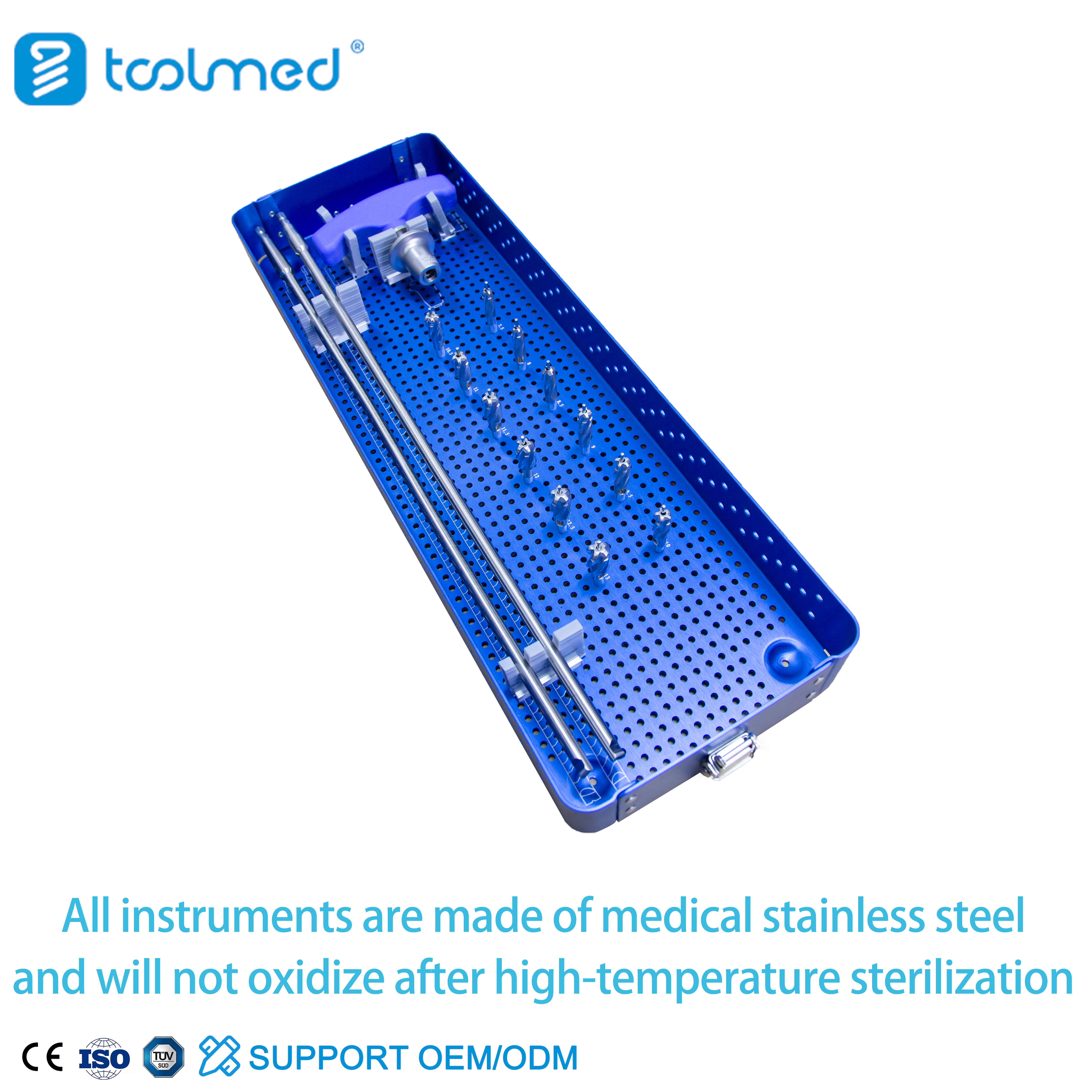 Flexible Reamer Stryker Quick Coupling Set