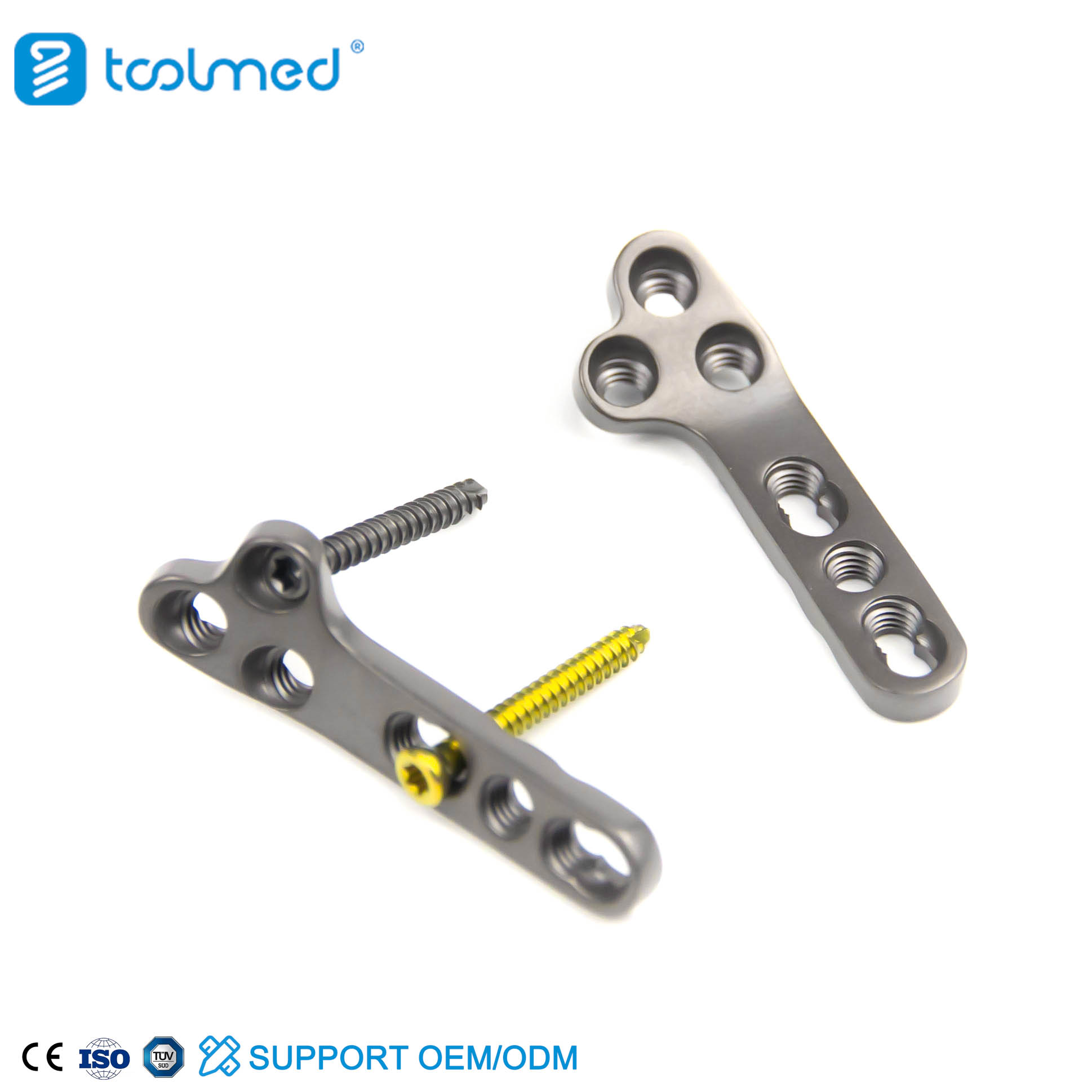 Veterinary TPLO Locking Plate System (Titanium) - A Type Head Lock