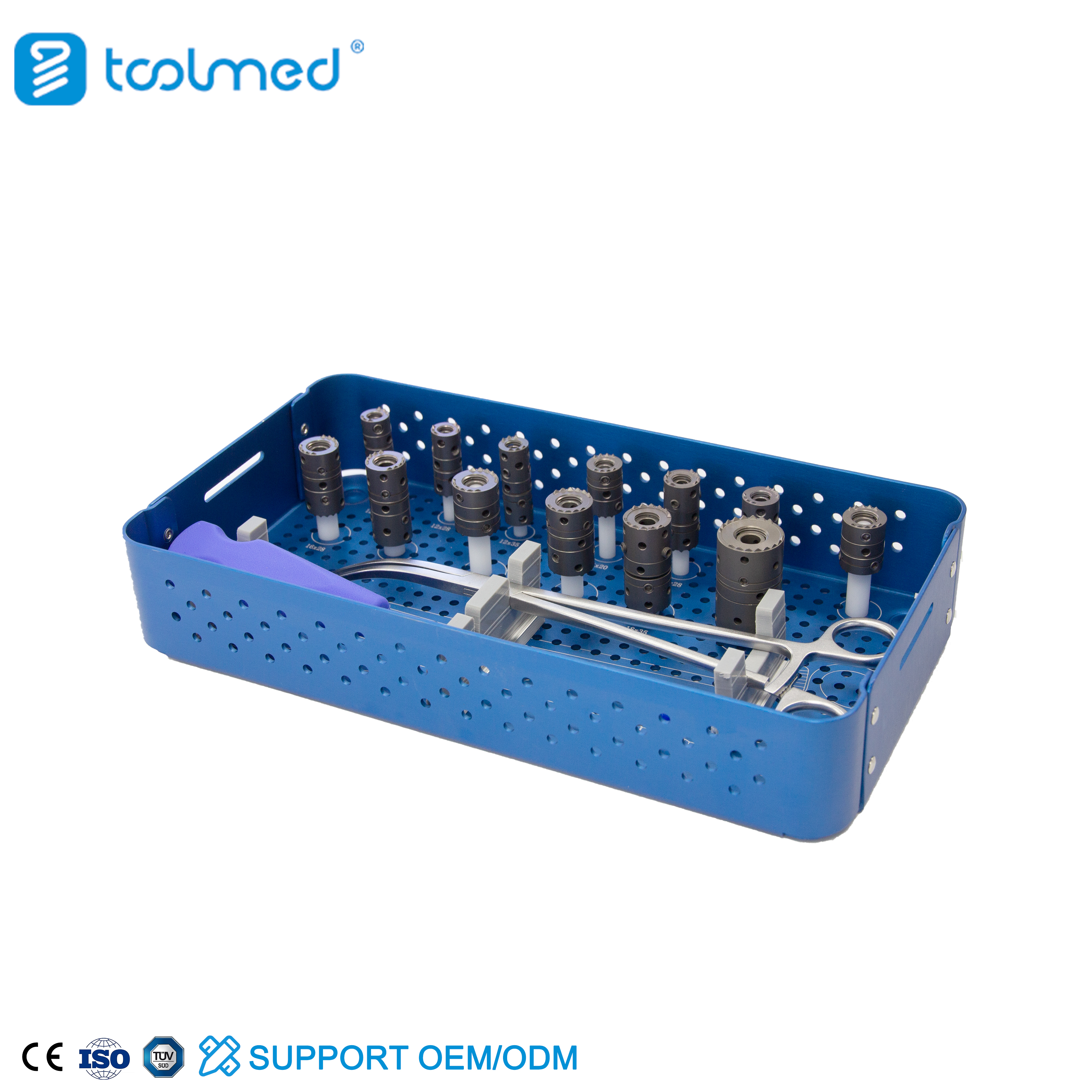 Expandable Titanium Cage Instrument Set