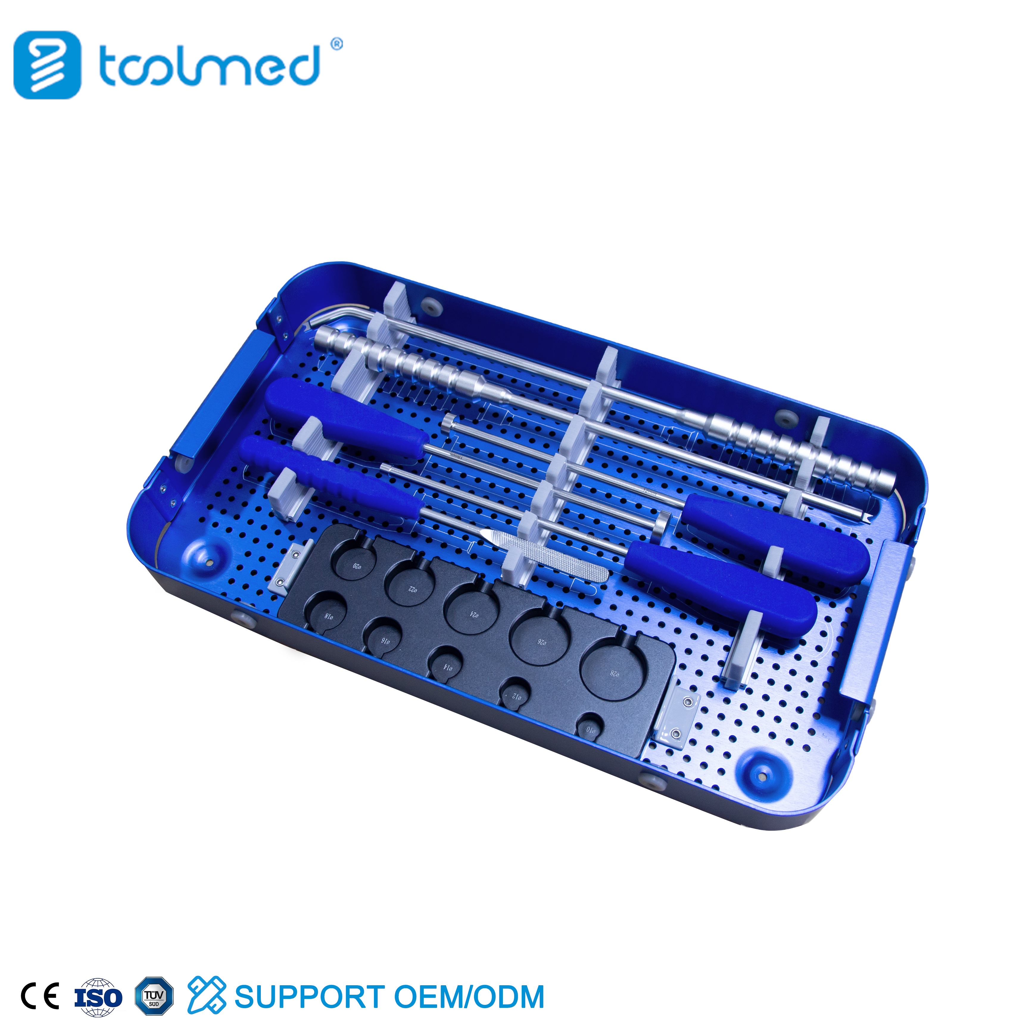 Titanium Mesh Cage Instrument Set