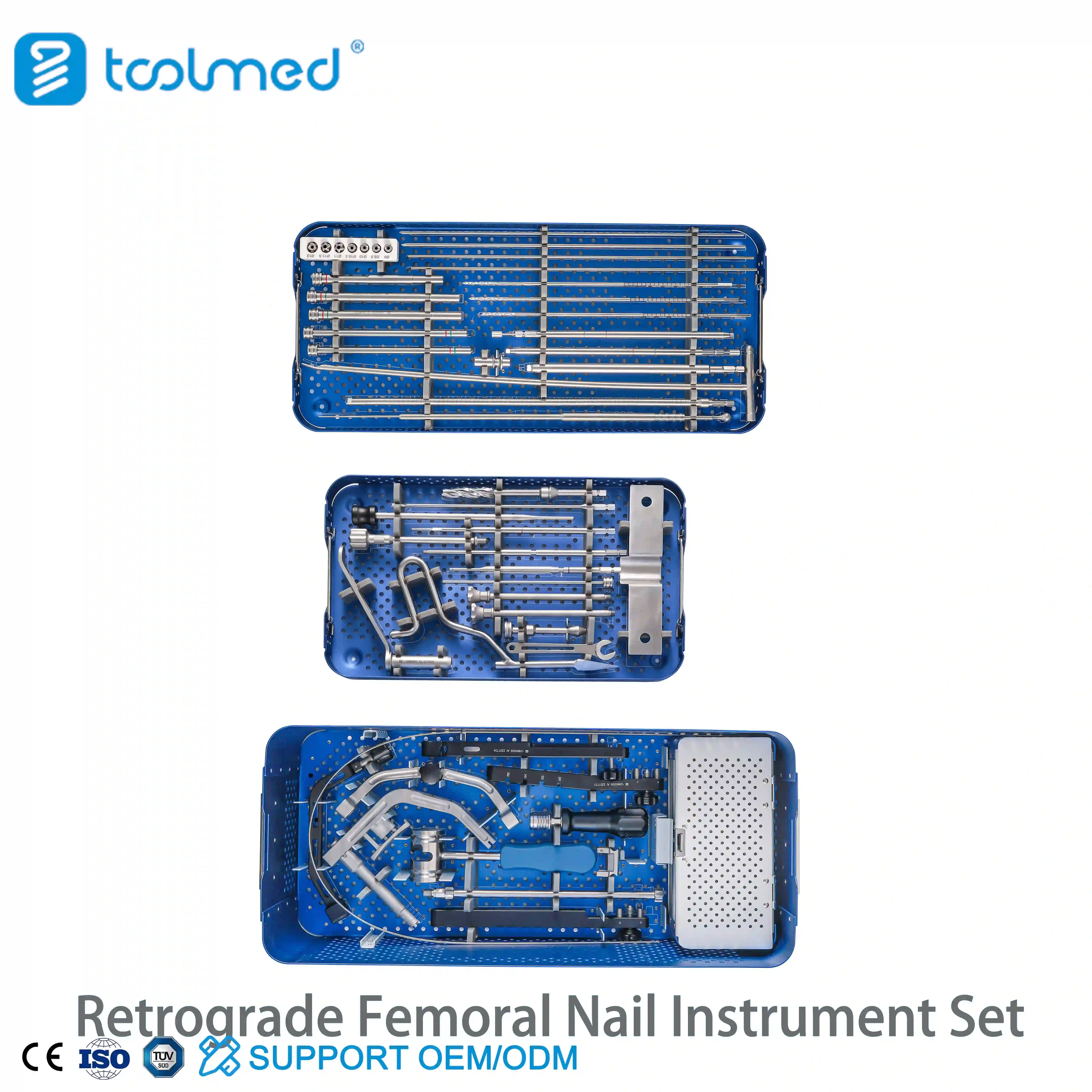 Expert Reversed Femoral Intramedullary Nail Instrument Set-II