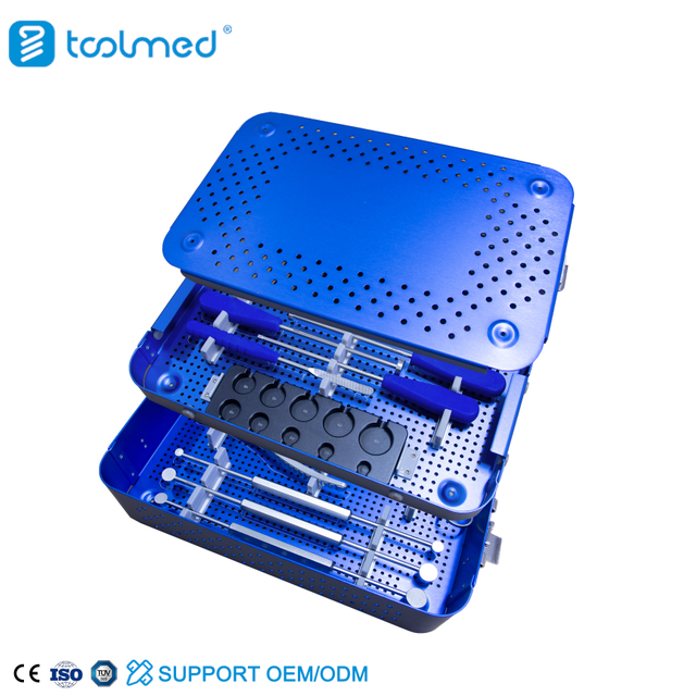 Titanium Mesh Cage Instrument Set