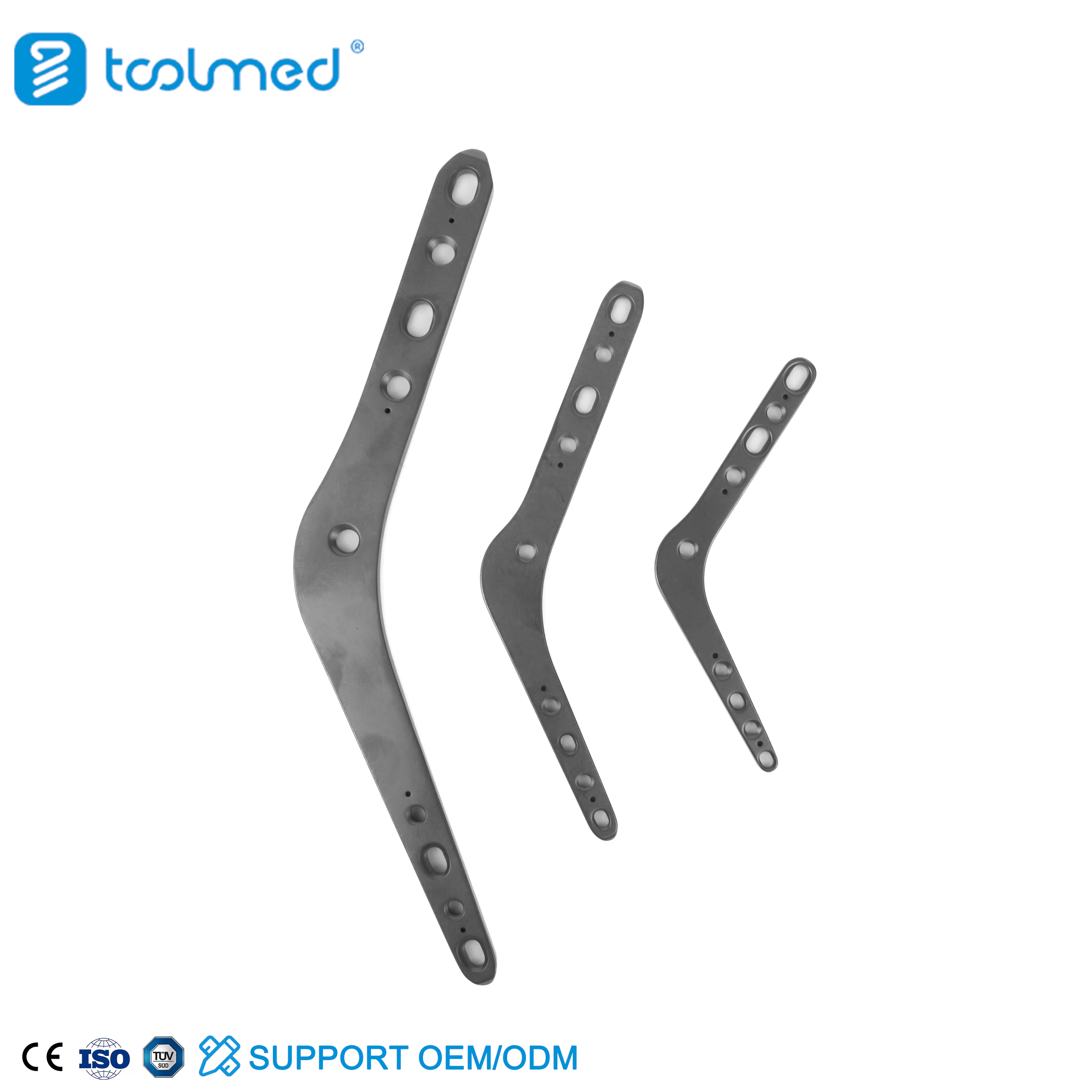 Artrodesi della placca di bloccaggio dell'articolazione tarsale (tipo L) Titanio