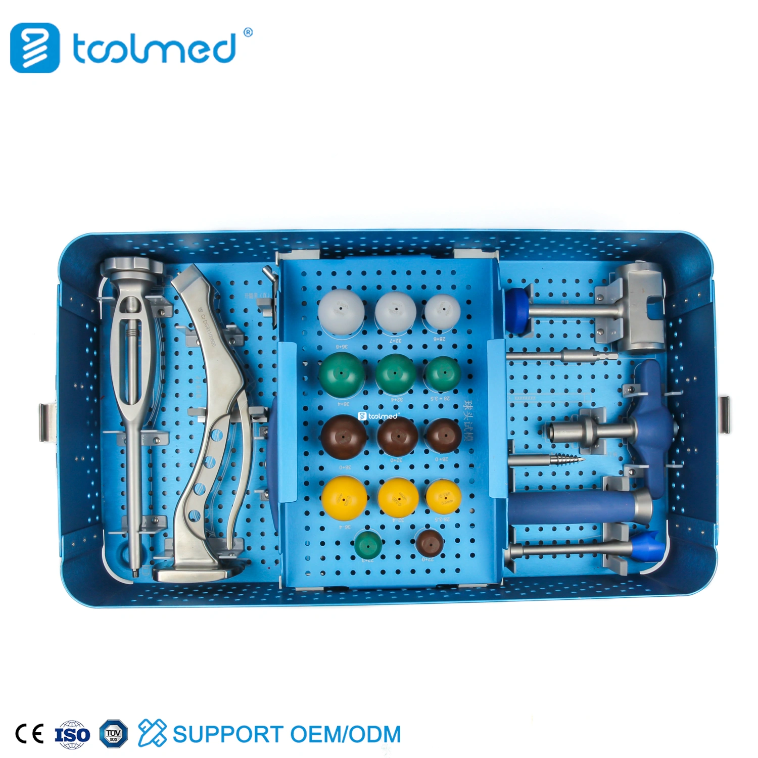 Metal Femoral Head Instrument Set