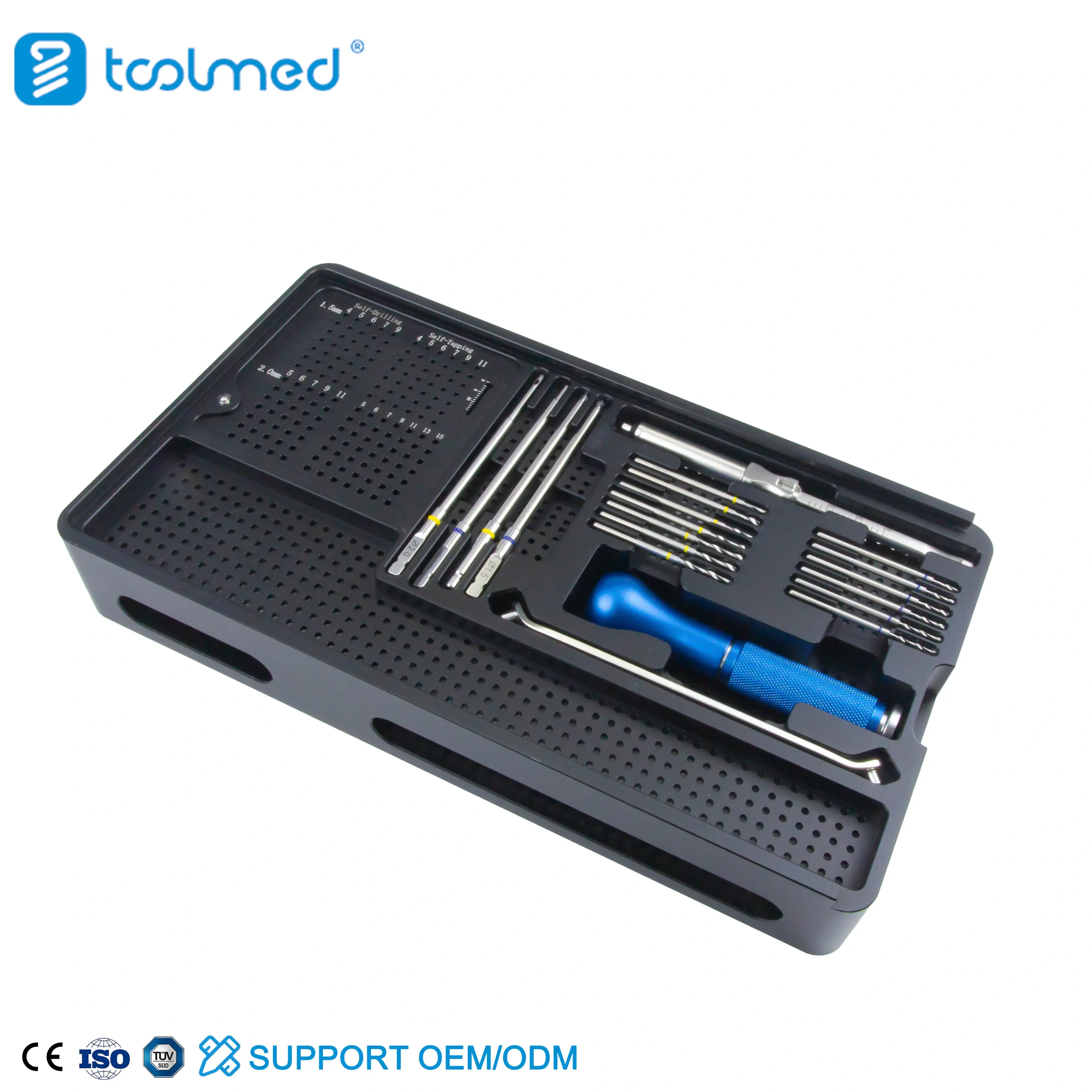 1.52.0mm Maxillofacial Plate Instrument Set-I