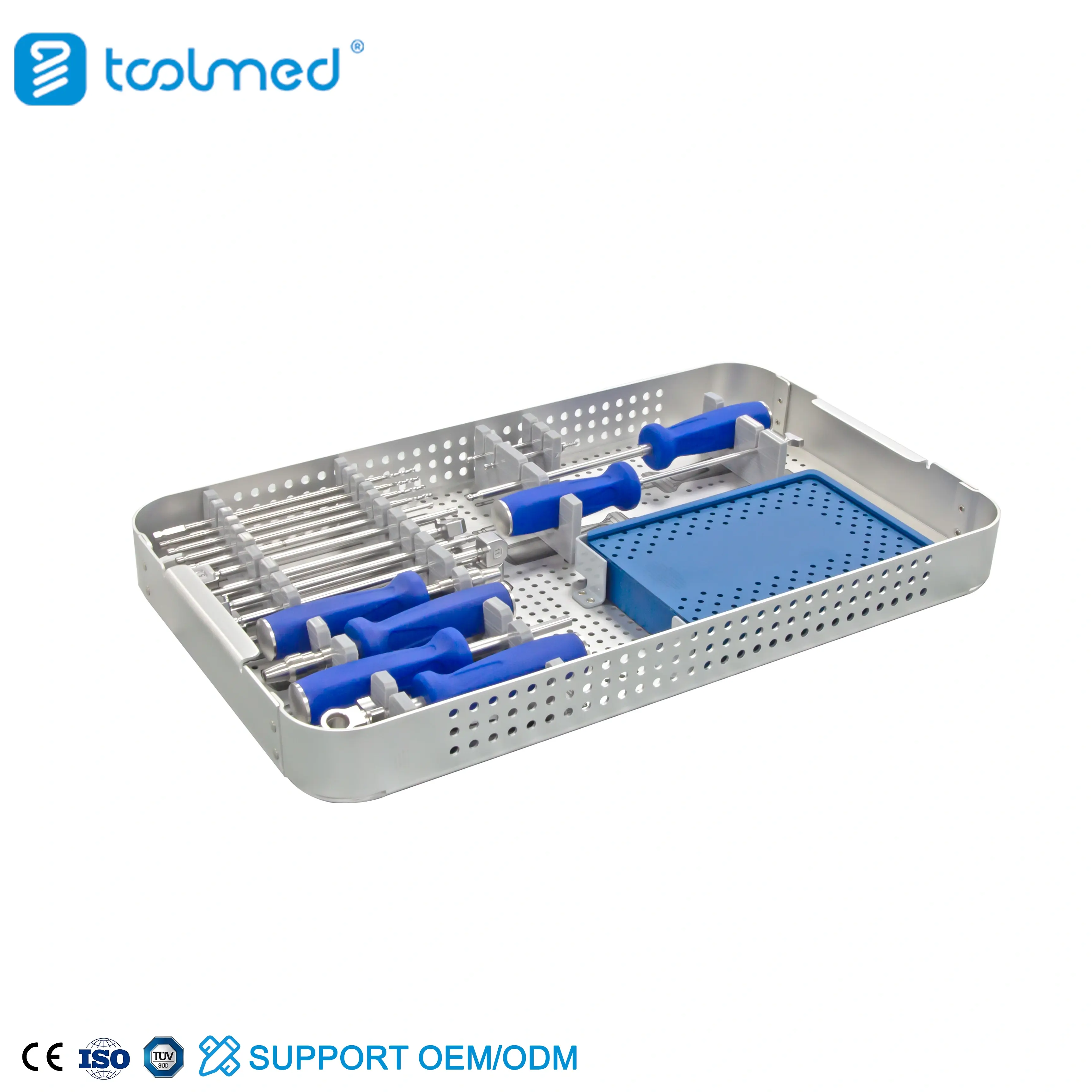 Cervical PEEK Cage With 2 Locking Screw Instrument Set