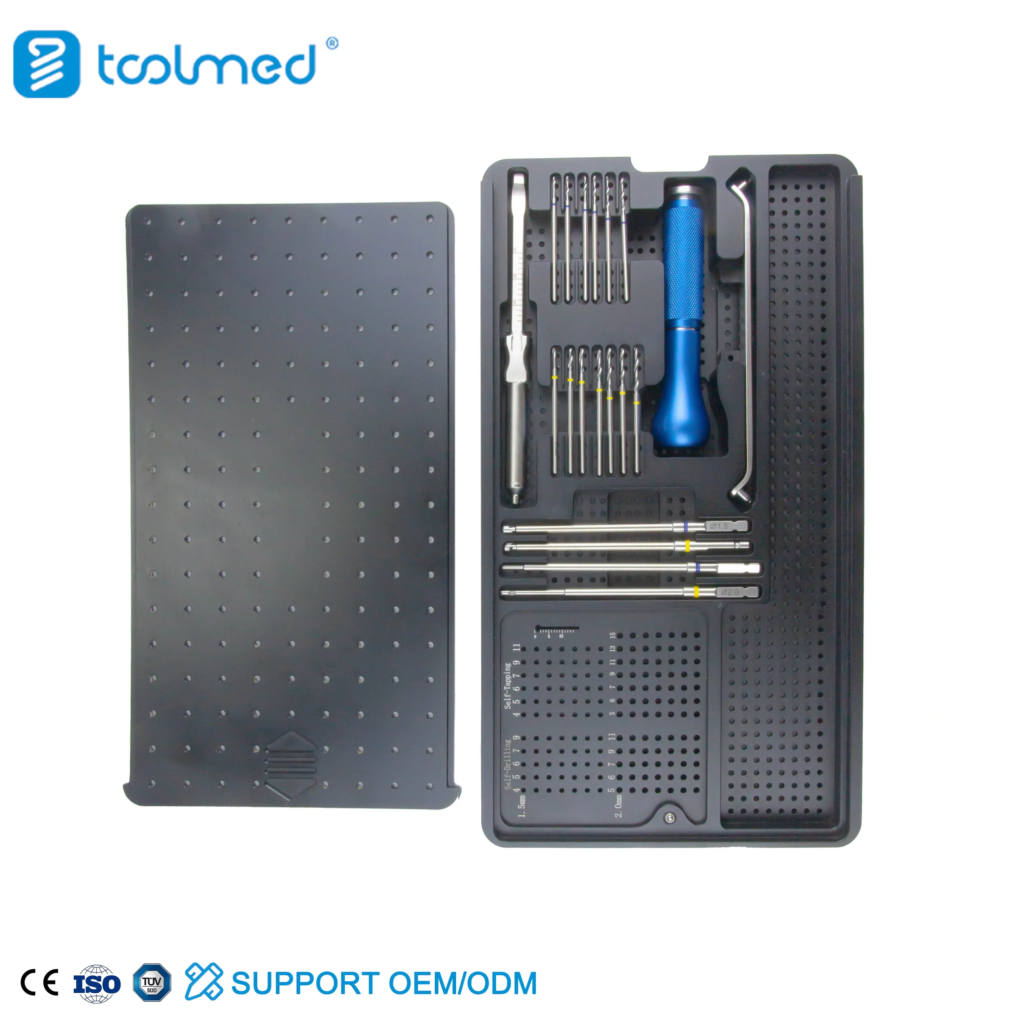 1.52.0mm Maxillofacial Plate Instrument Set-I