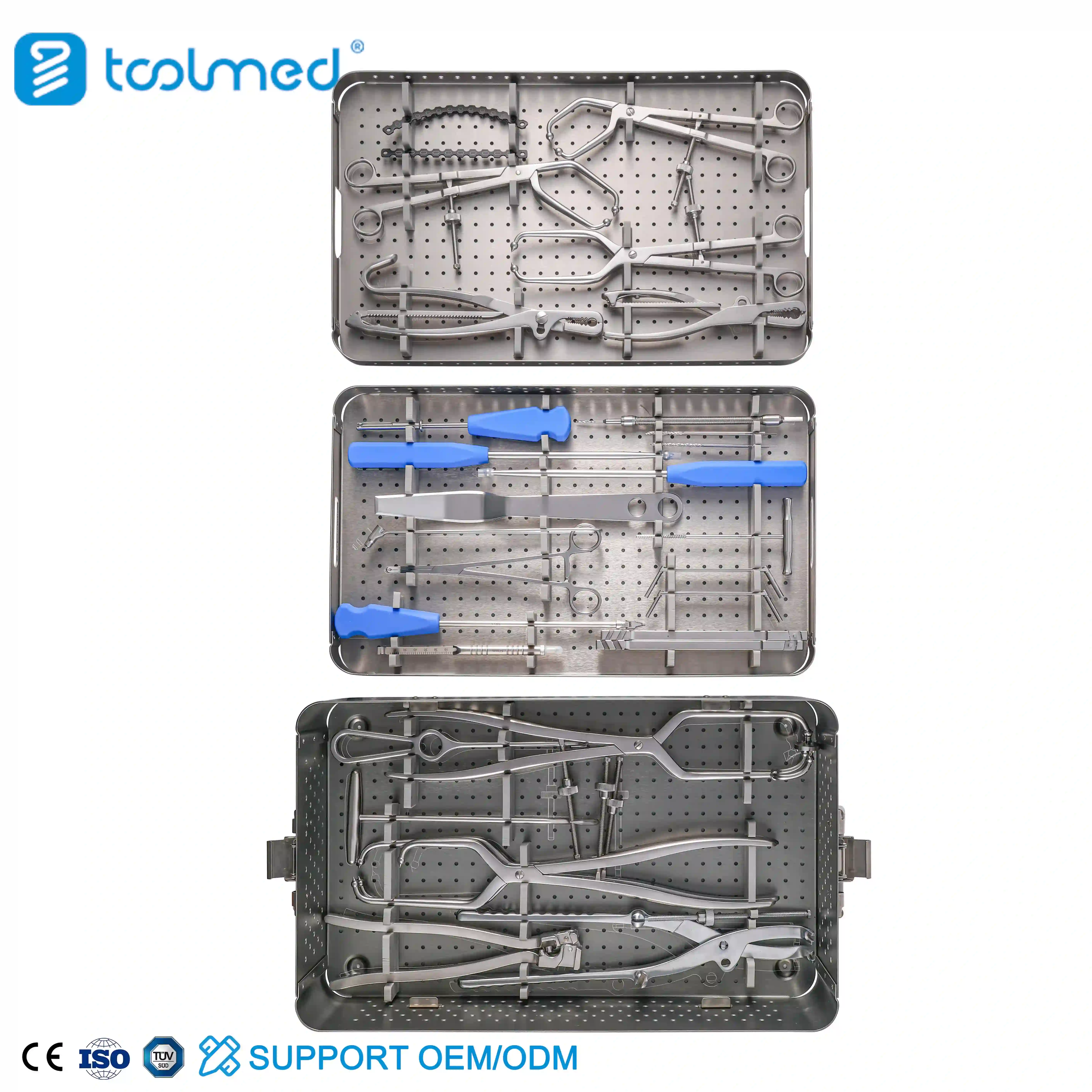 Pelvic Reconstruction Plate Instrument Set 