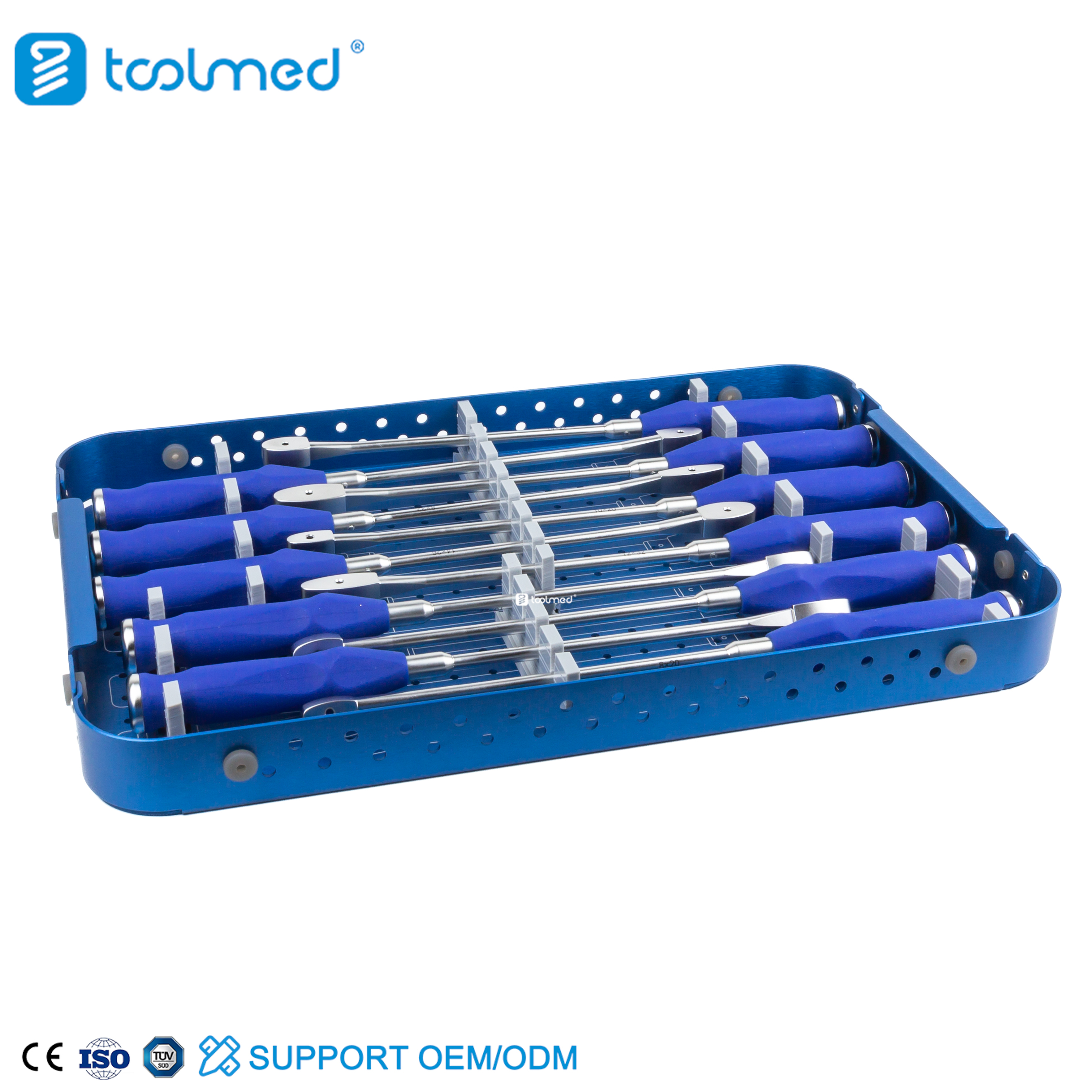 PLIF PEEK Lumbar Cage & Titanium Lumbar Cage Instrument Set