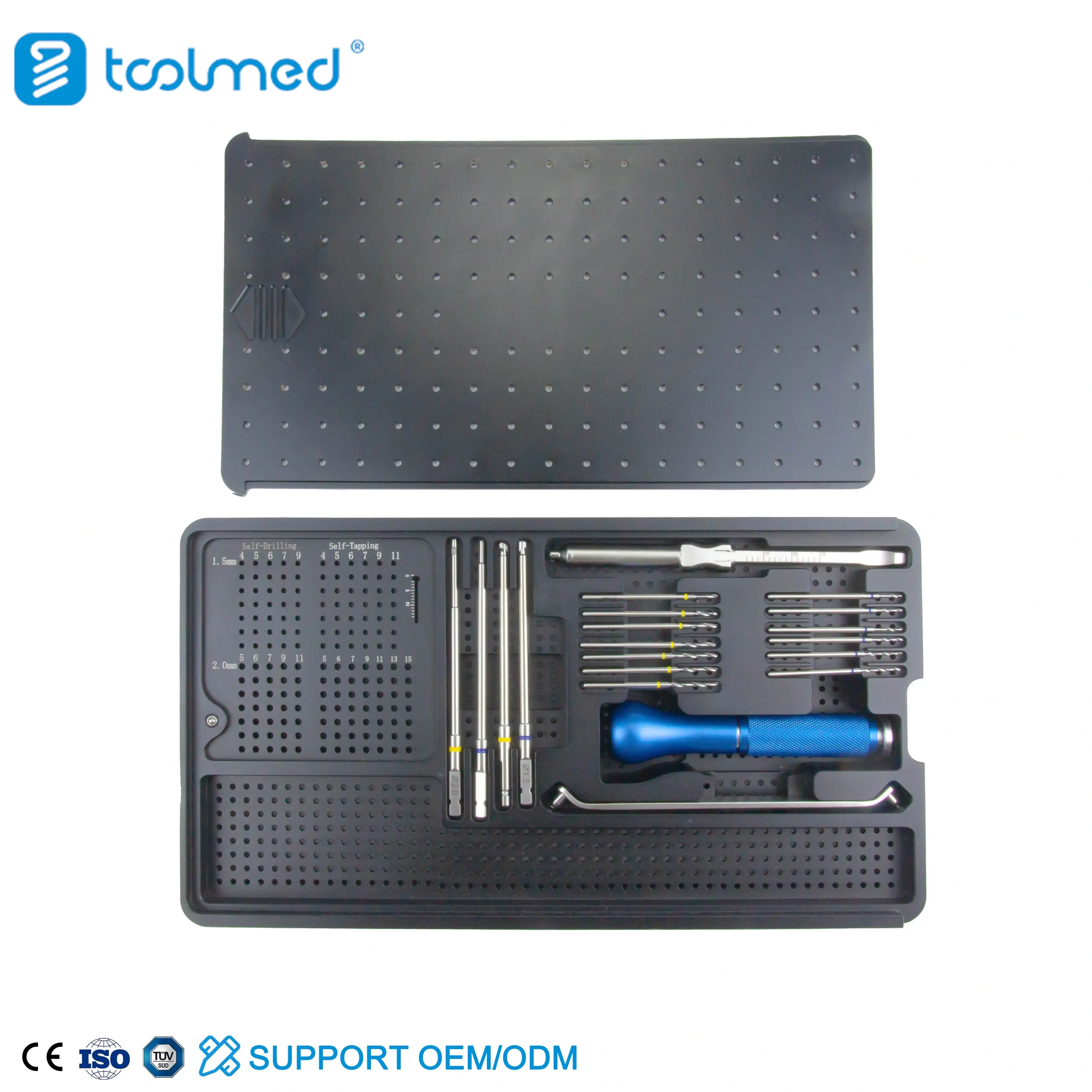 1.52.0mm Maxillofacial Plate Instrument Set-I