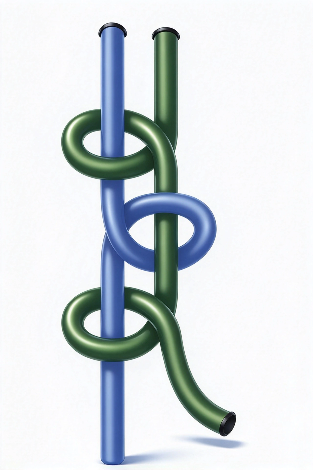 Alternating Half-Hitches