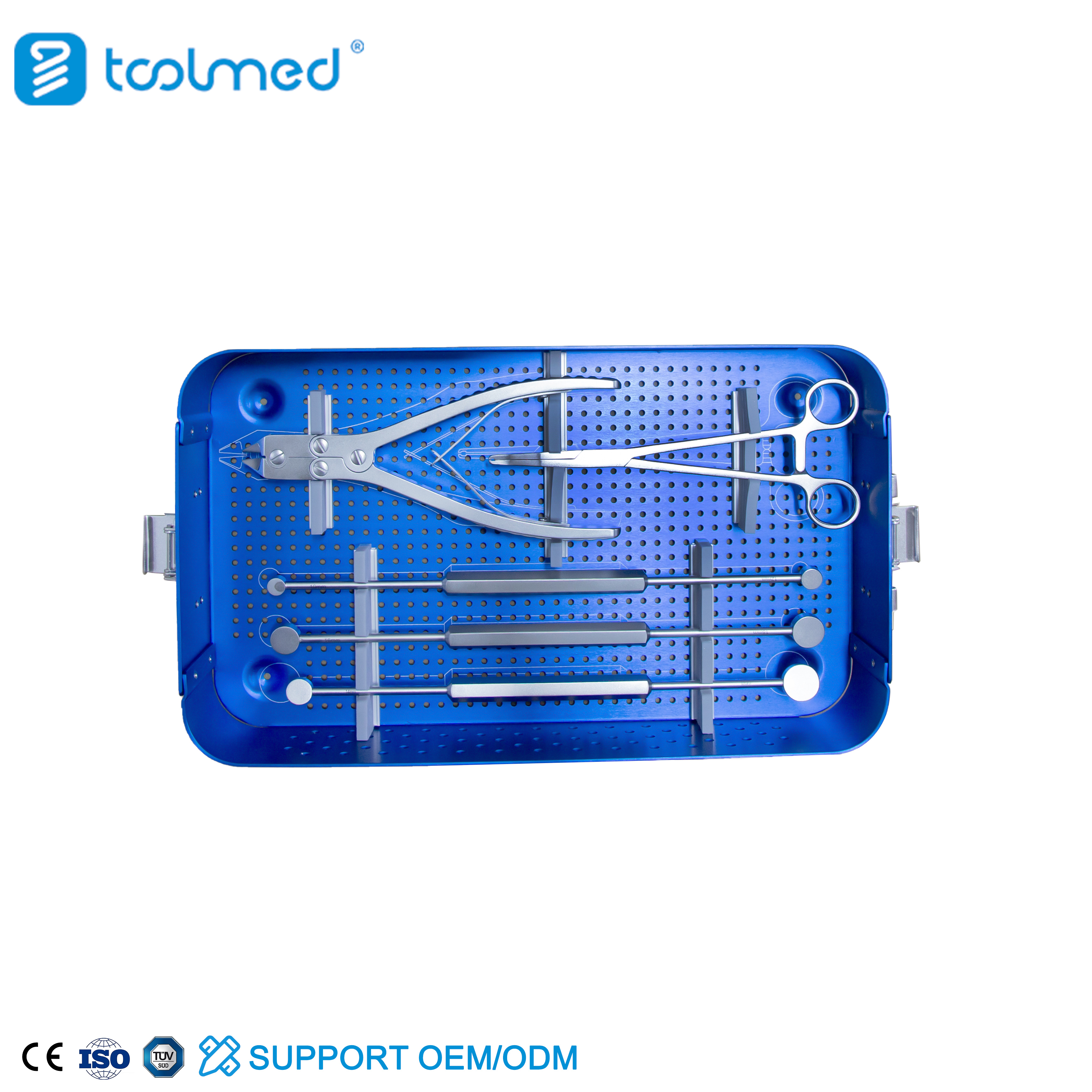 Titanium Mesh Cage Instrument Set