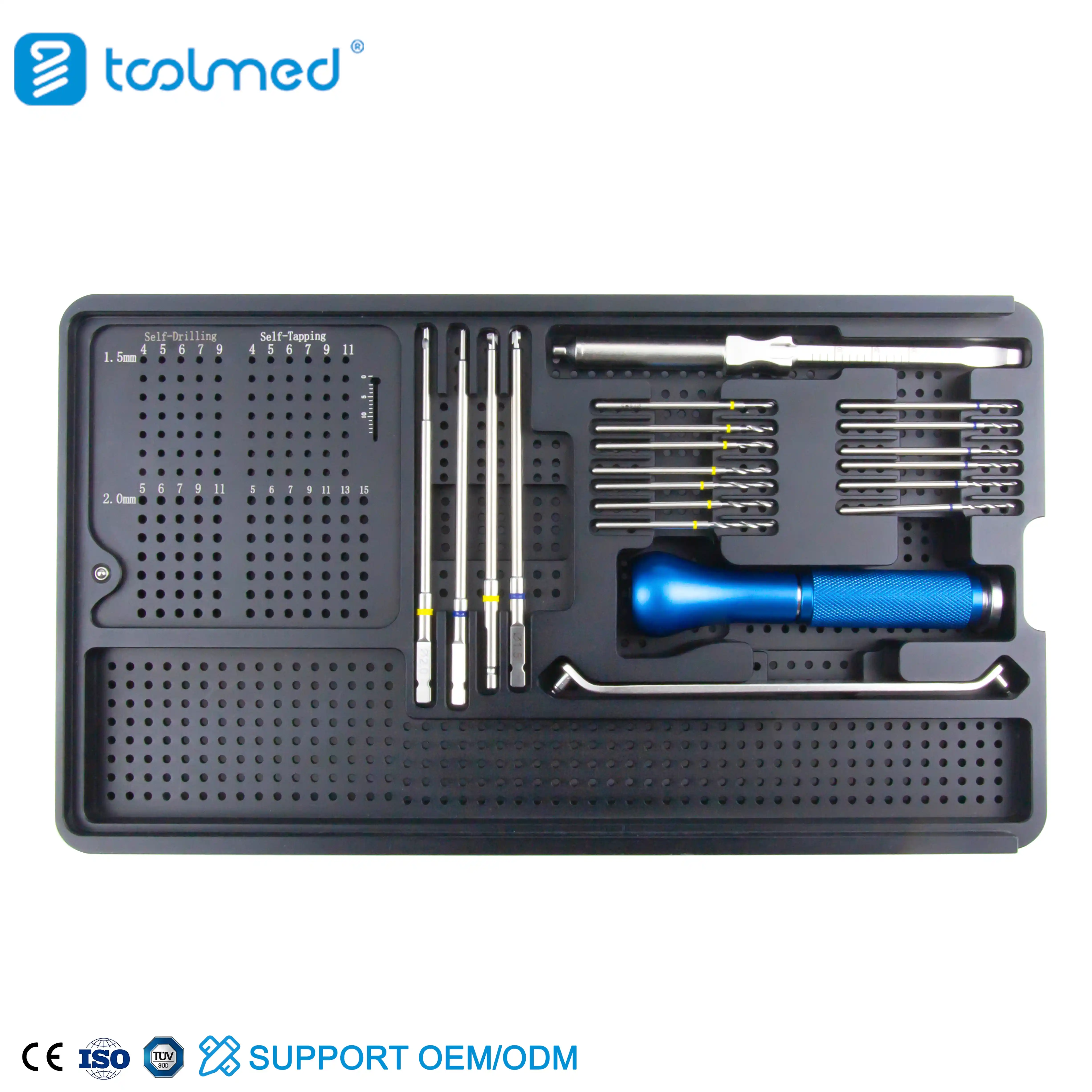 1.52.0mm Maxillofacial Plate Instrument Set-I