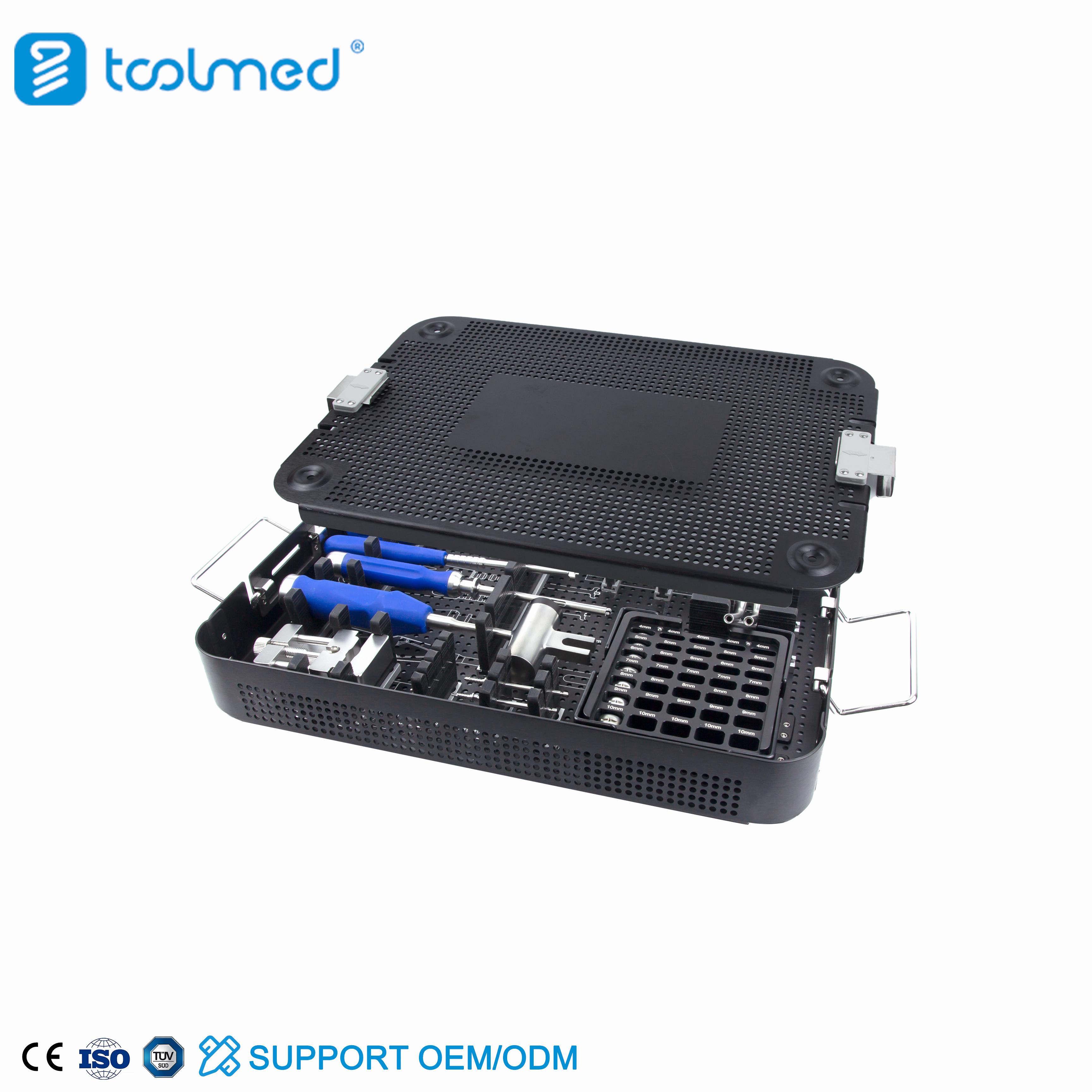 Peek Cervical Cage-I Instrument (High Configuration) Set