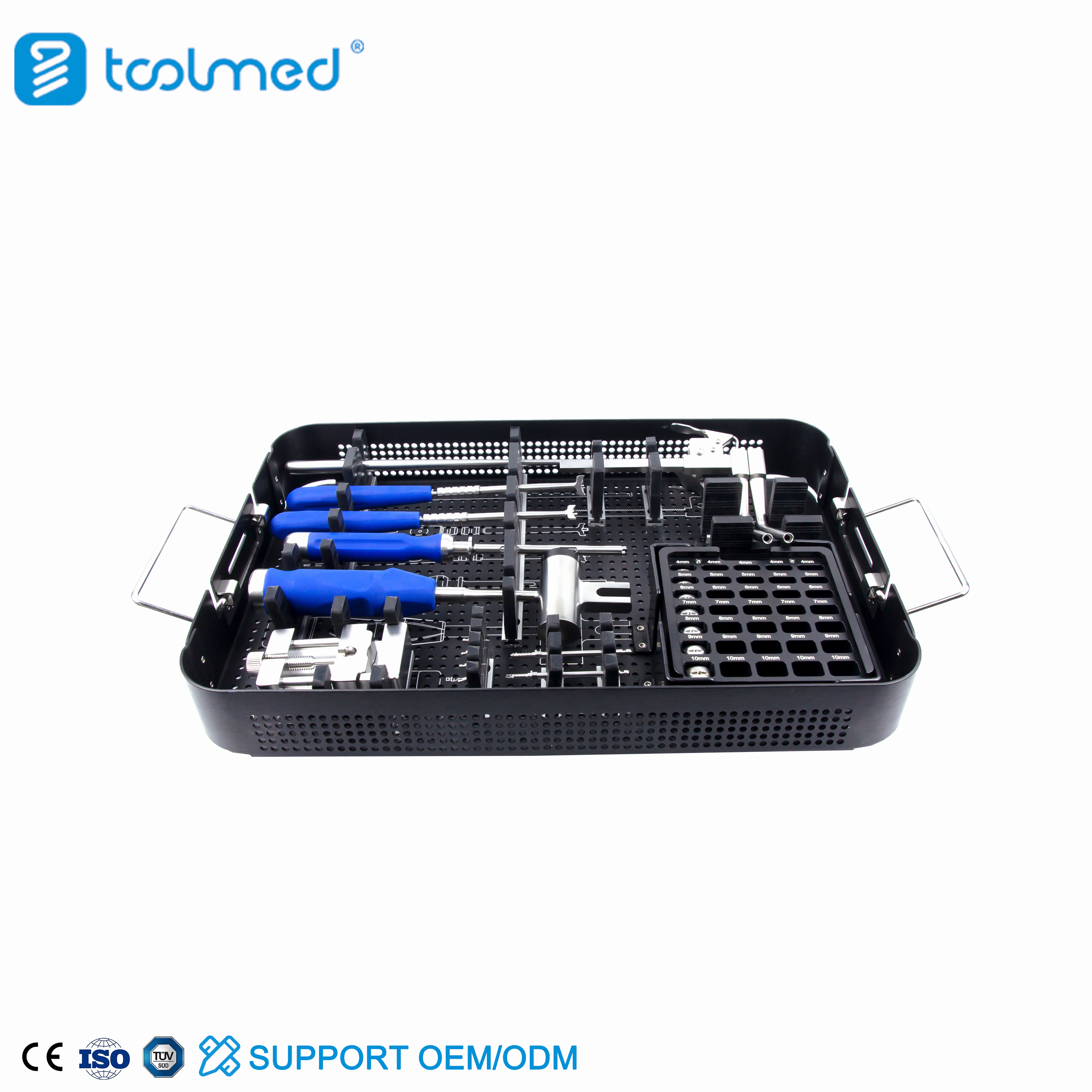 Peek Cervical Cage-I Instrument (High Configuration) Set