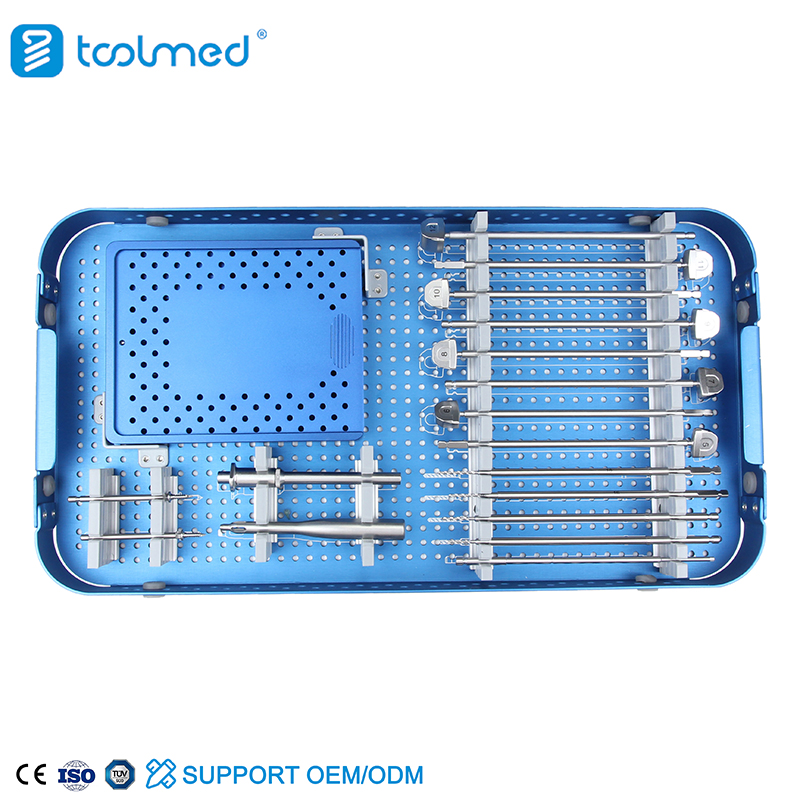 Cervical Peek Cage With 2 Locking Screw Instrument Set