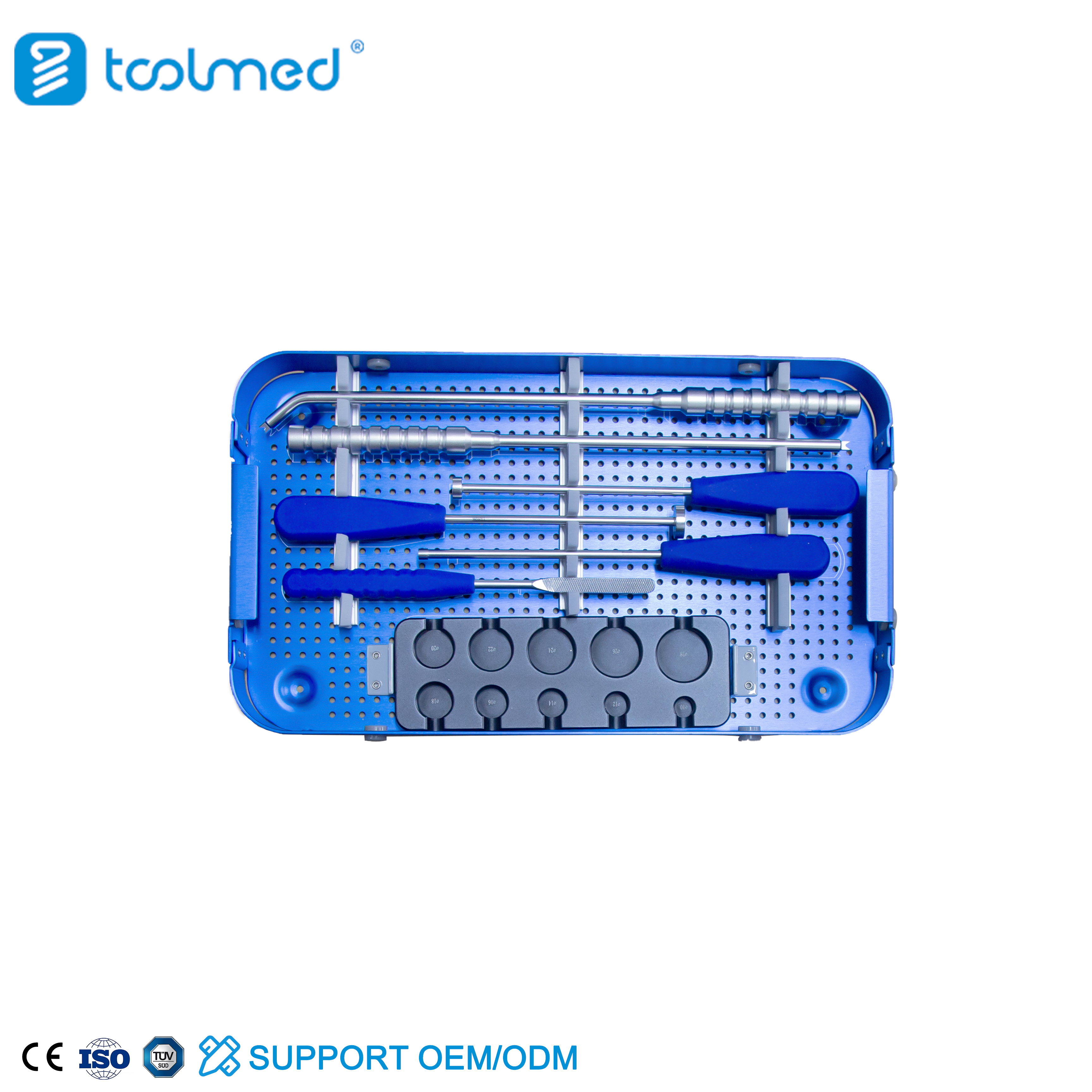 Titanium Mesh Cage Instrument Set