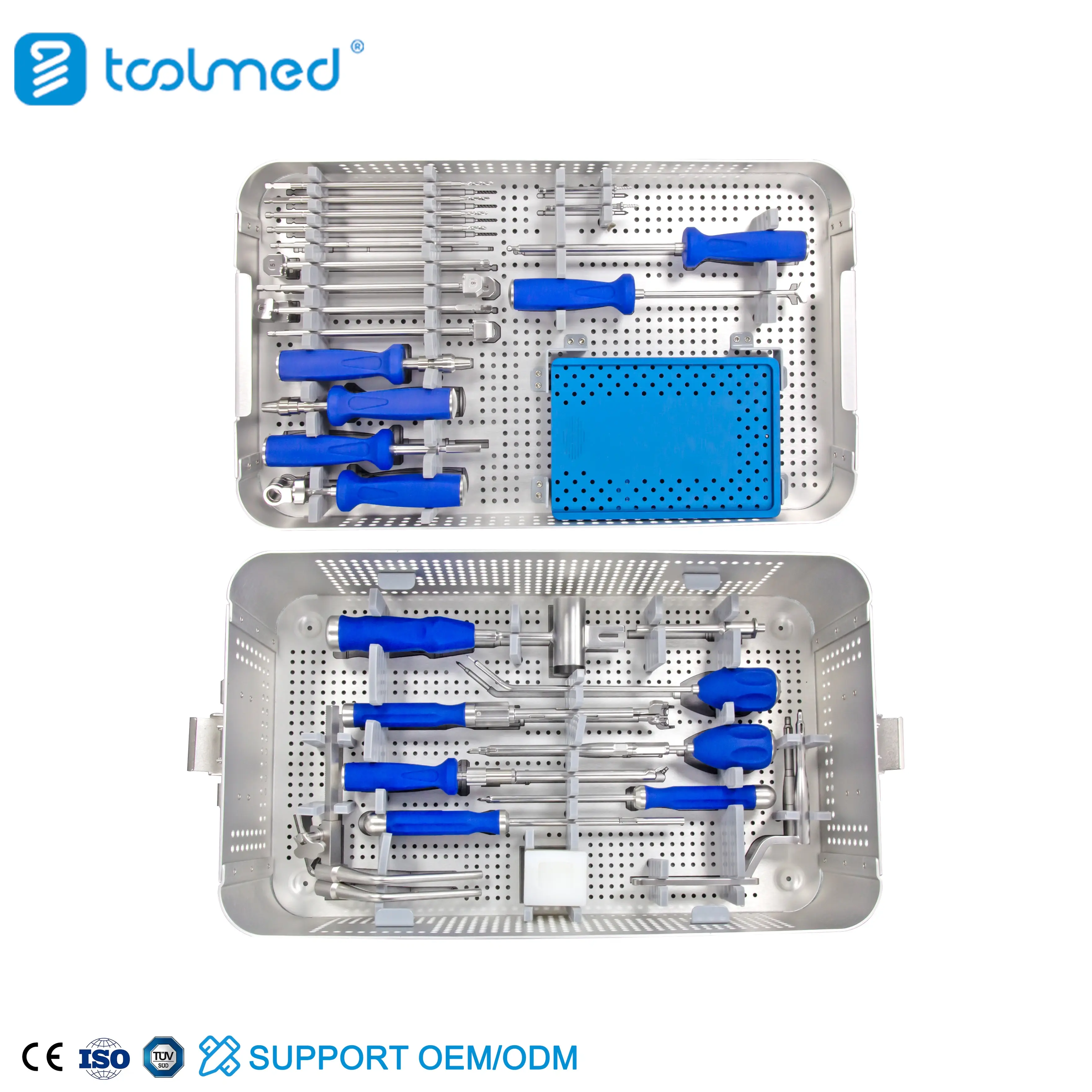 Cervical PEEK Cage With 2 Locking Screw Instrument Set
