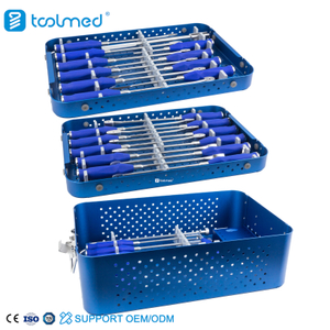 PLIF PEEK Lumbar Cage & Titanium Lumbar Cage Instrument Set