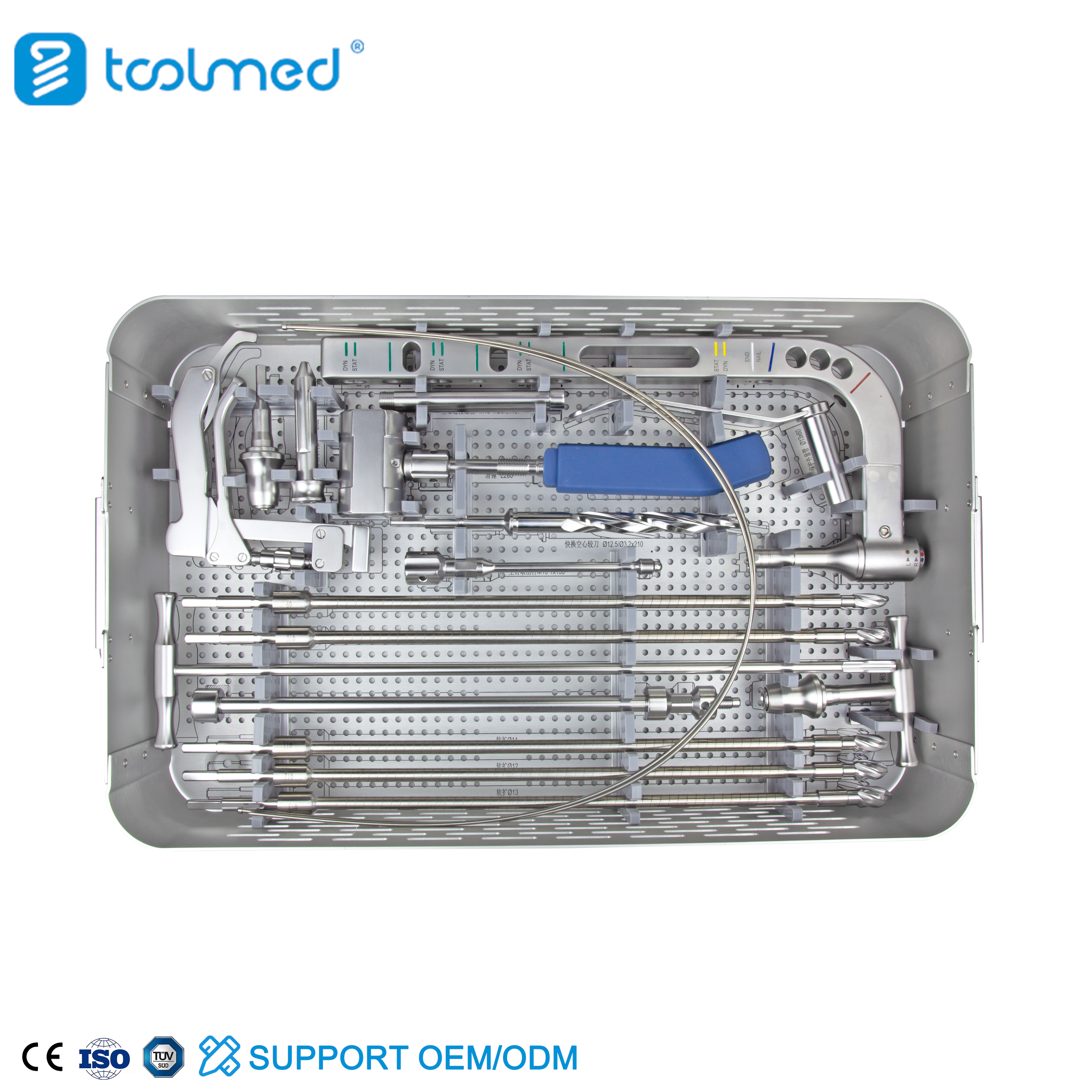 Hindfoot Fusion Ankle Nail Set