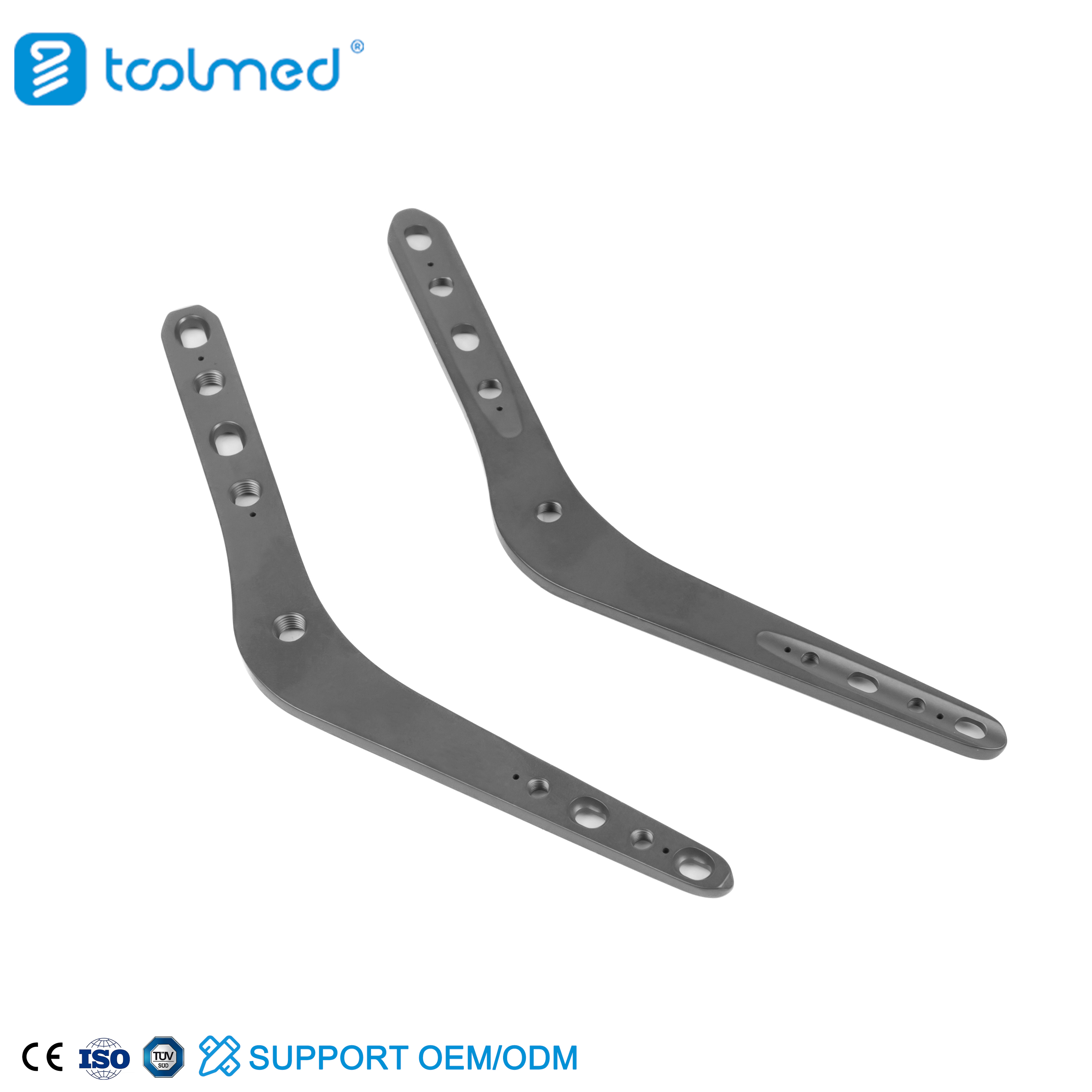 Artrodesi della placca di bloccaggio dell'articolazione tarsale (tipo L) Titanio