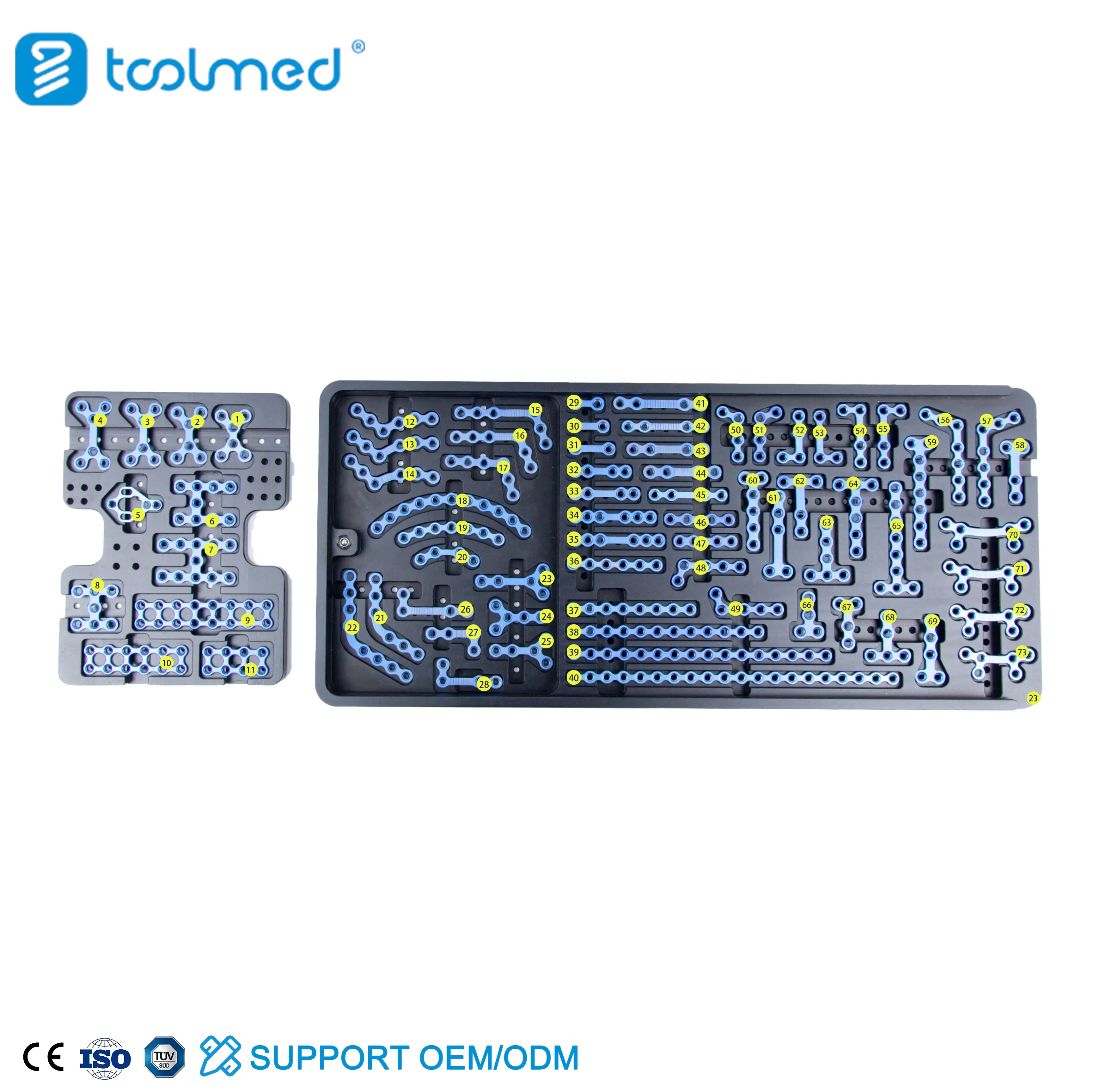 1.5/2.0 Maxillofacial Plate Instrument Set